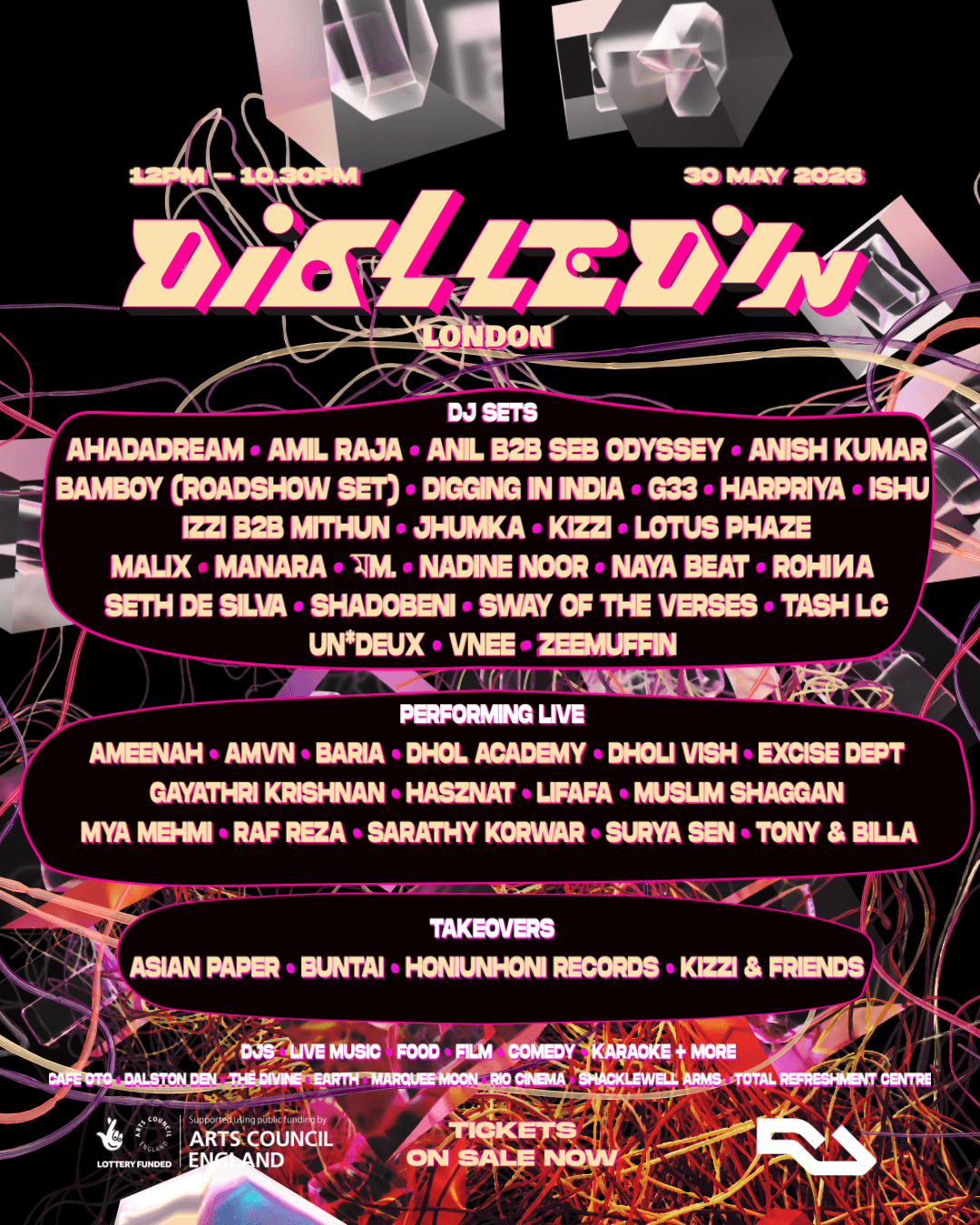 Dialled In London - 5TH BIRTHDAY at Various Venues