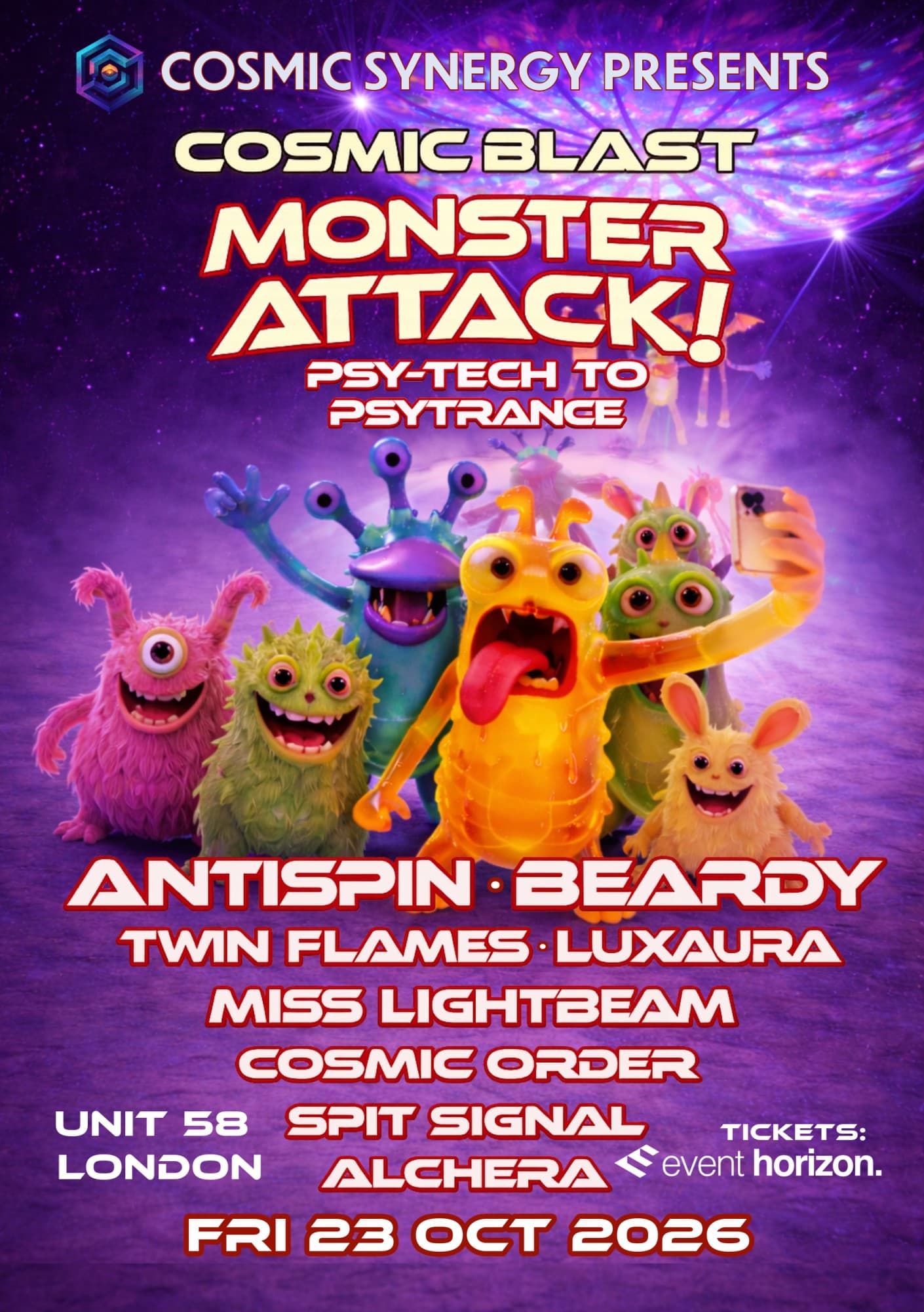 Cosmic Blast – Monster Attack