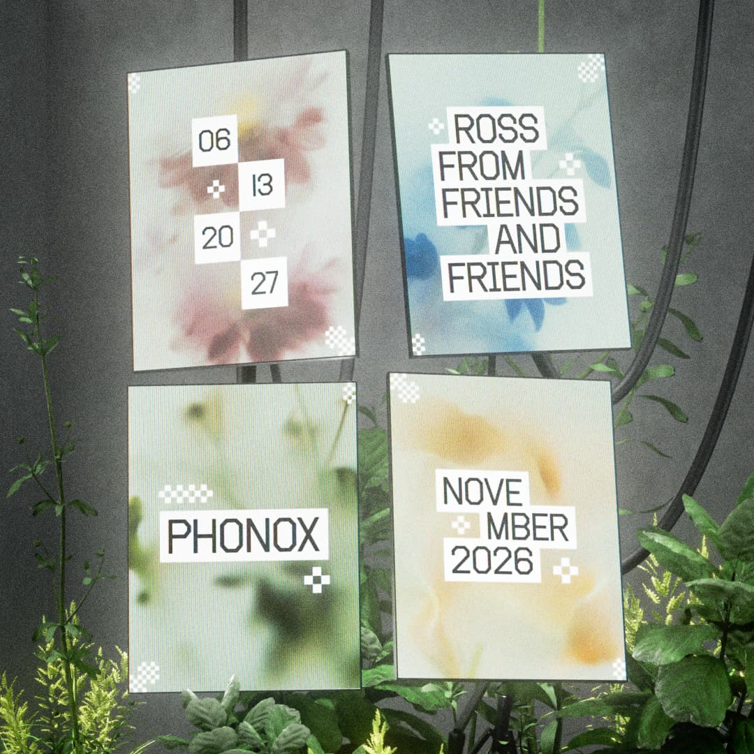 Ross From Friends & Friends: 4 Fridays at Phonox (20th Nov) at Phonox