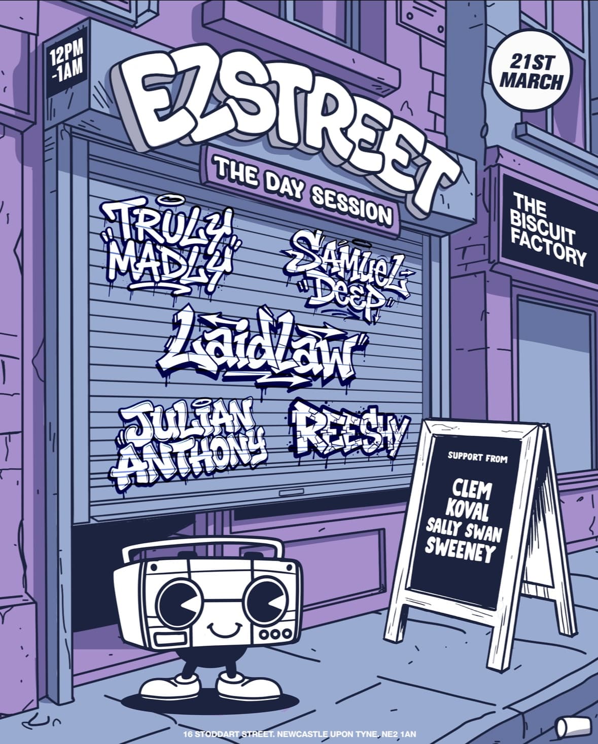 EzStreet / The Day Session at The  Biscuit Factory