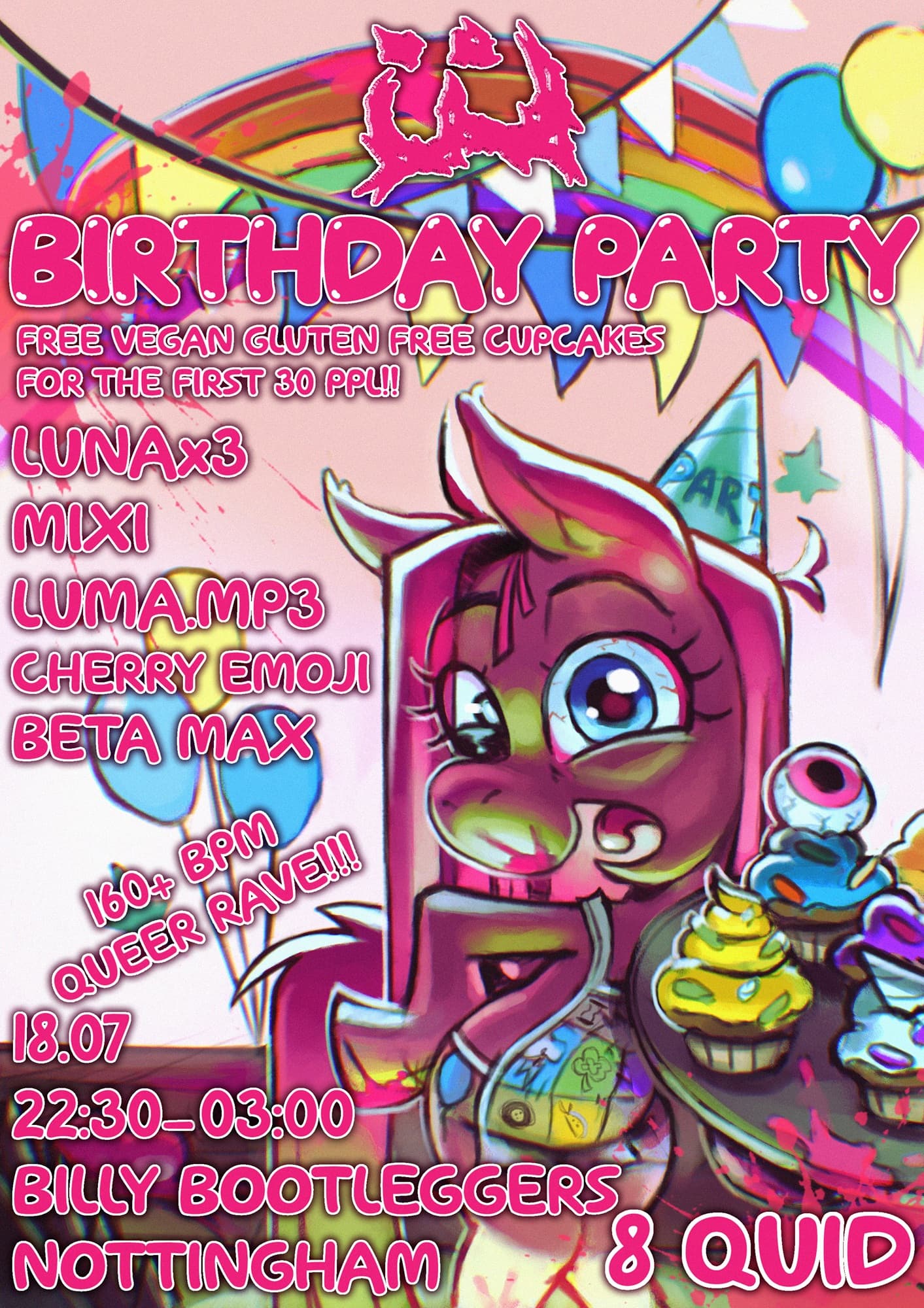 :3 Birthday Party