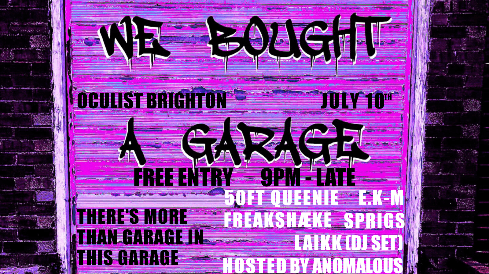 We Bought A Garage