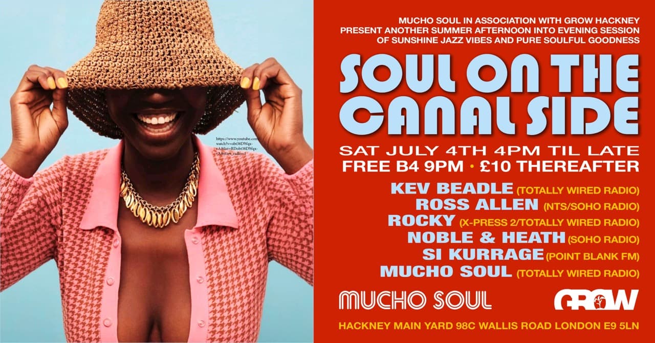 SOUL ON THE CANAL SIDE: ROCKY & ROSS ALLEN B2B // Kev Beadle // Noble & Heath // Si Kurrage at Grow
