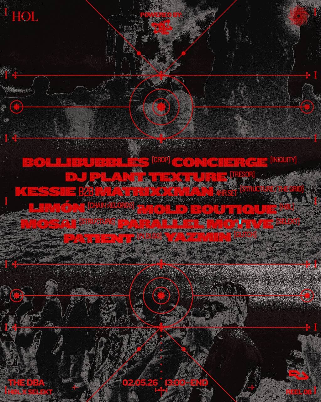 HØL x Selekt: Kessie b2b Matrixxman, DJ Plant Texture, Mosai, Yazmin, Concierge, Patient + more at The DBA