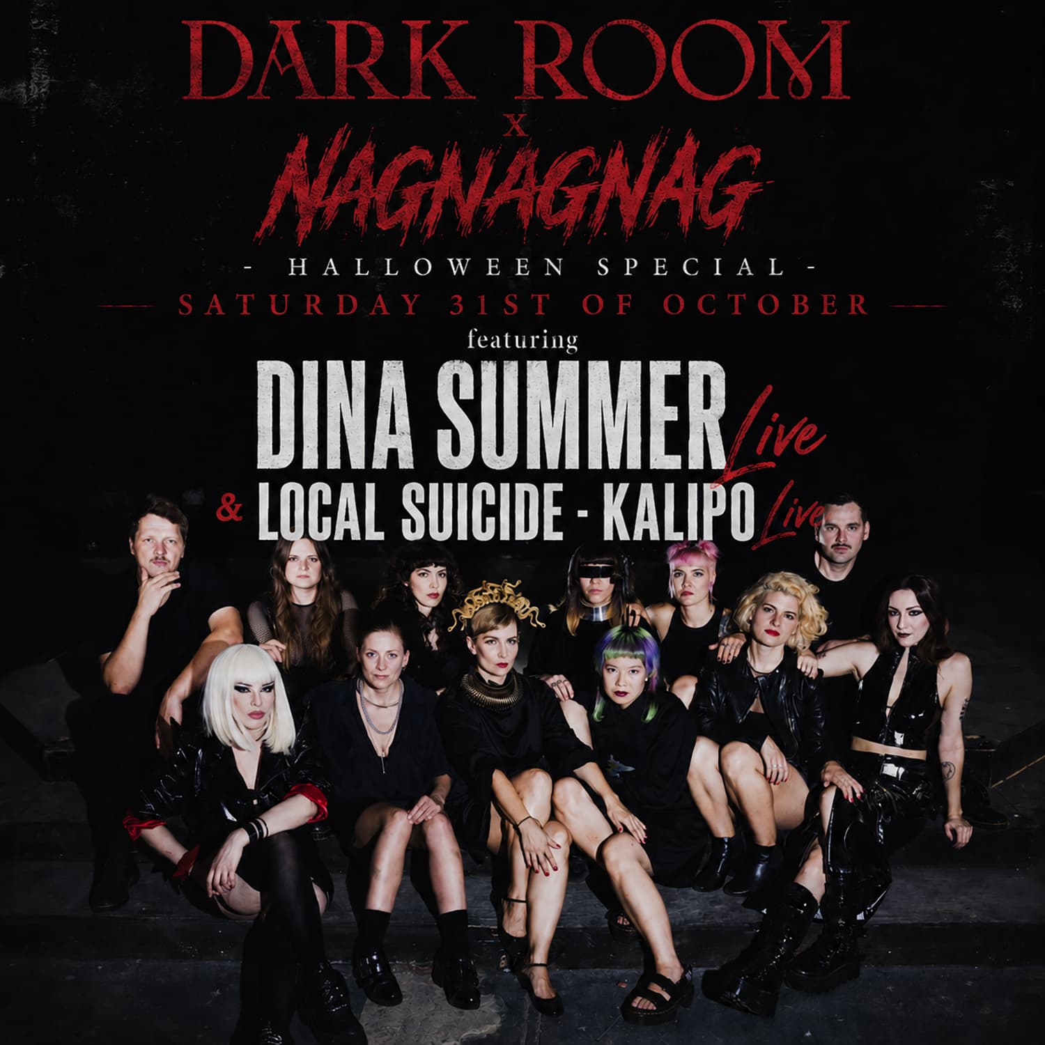 DARK ROOM x NAGNAGNAG HALLOWEEN at Colours Hoxton
