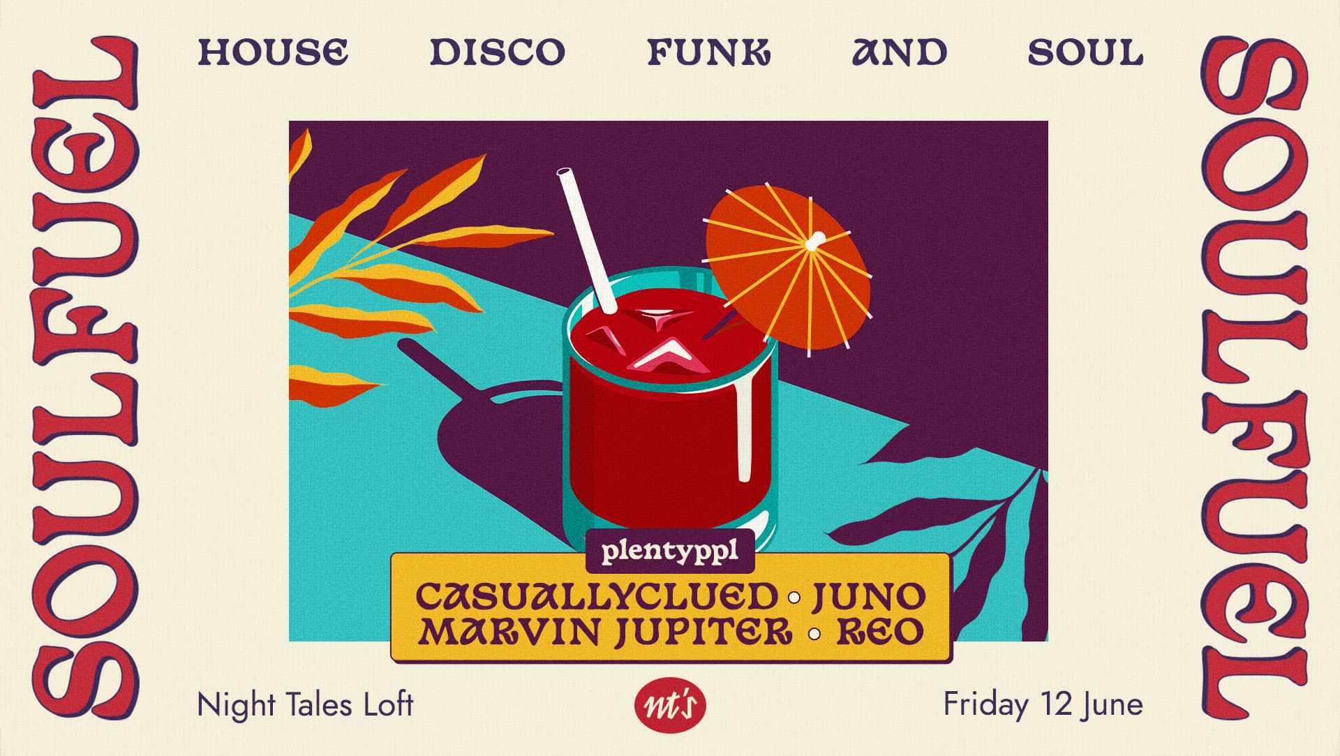 SOULFUEL: House, Disco, Funk & Soul at Night Tales Loft