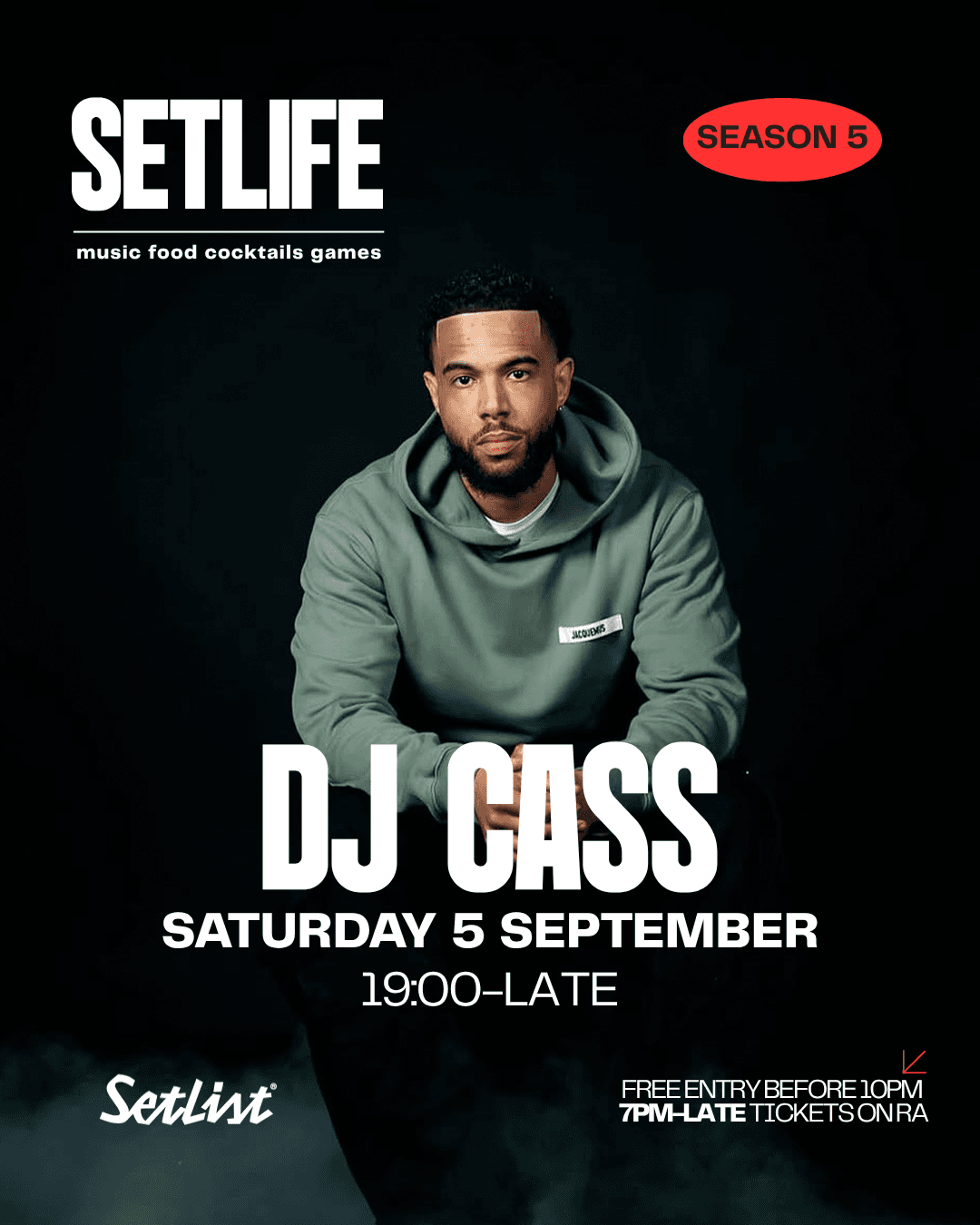 SETLIFE presents DJ CASS
