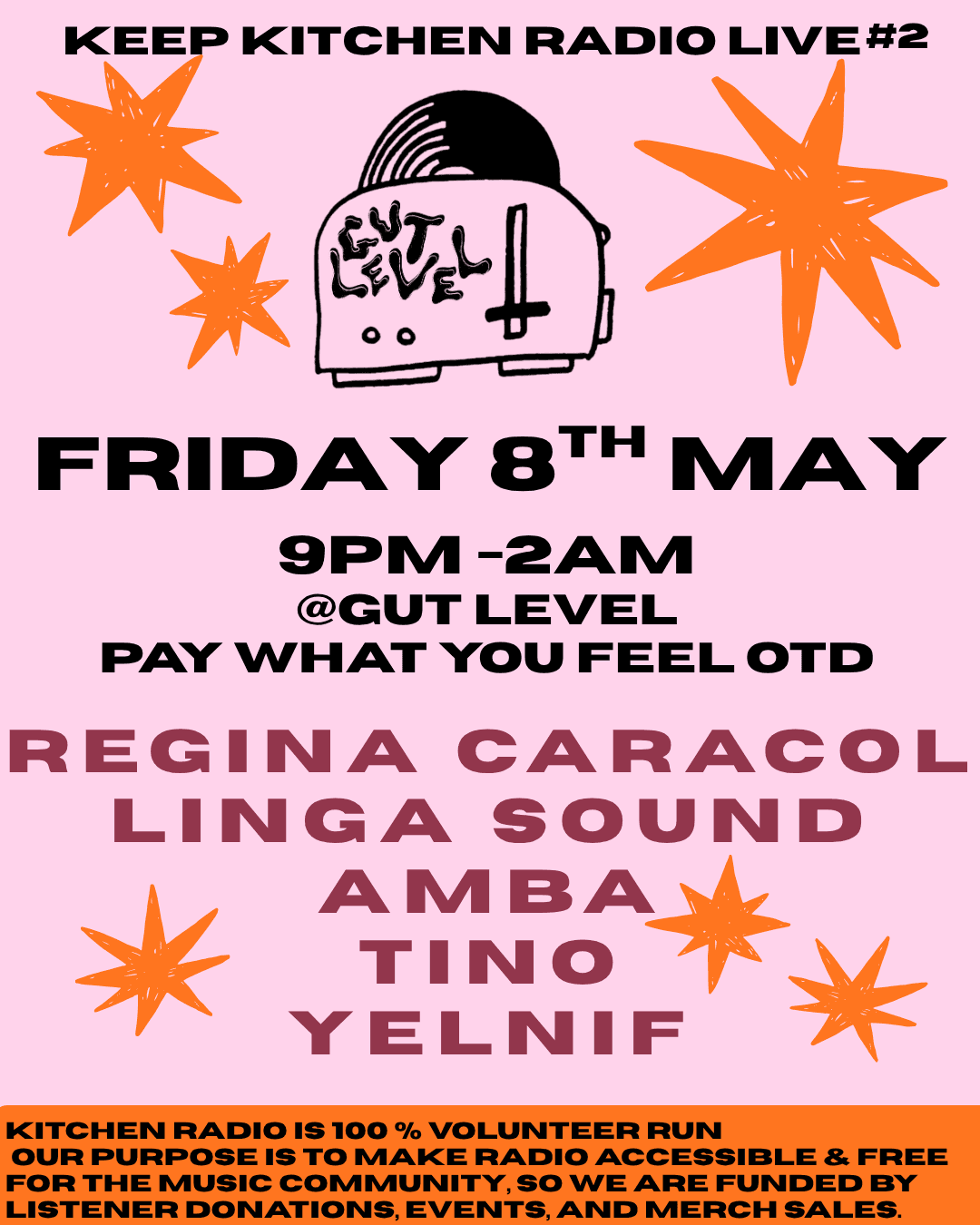 Keep Kitchen Radio Live at Gut Level