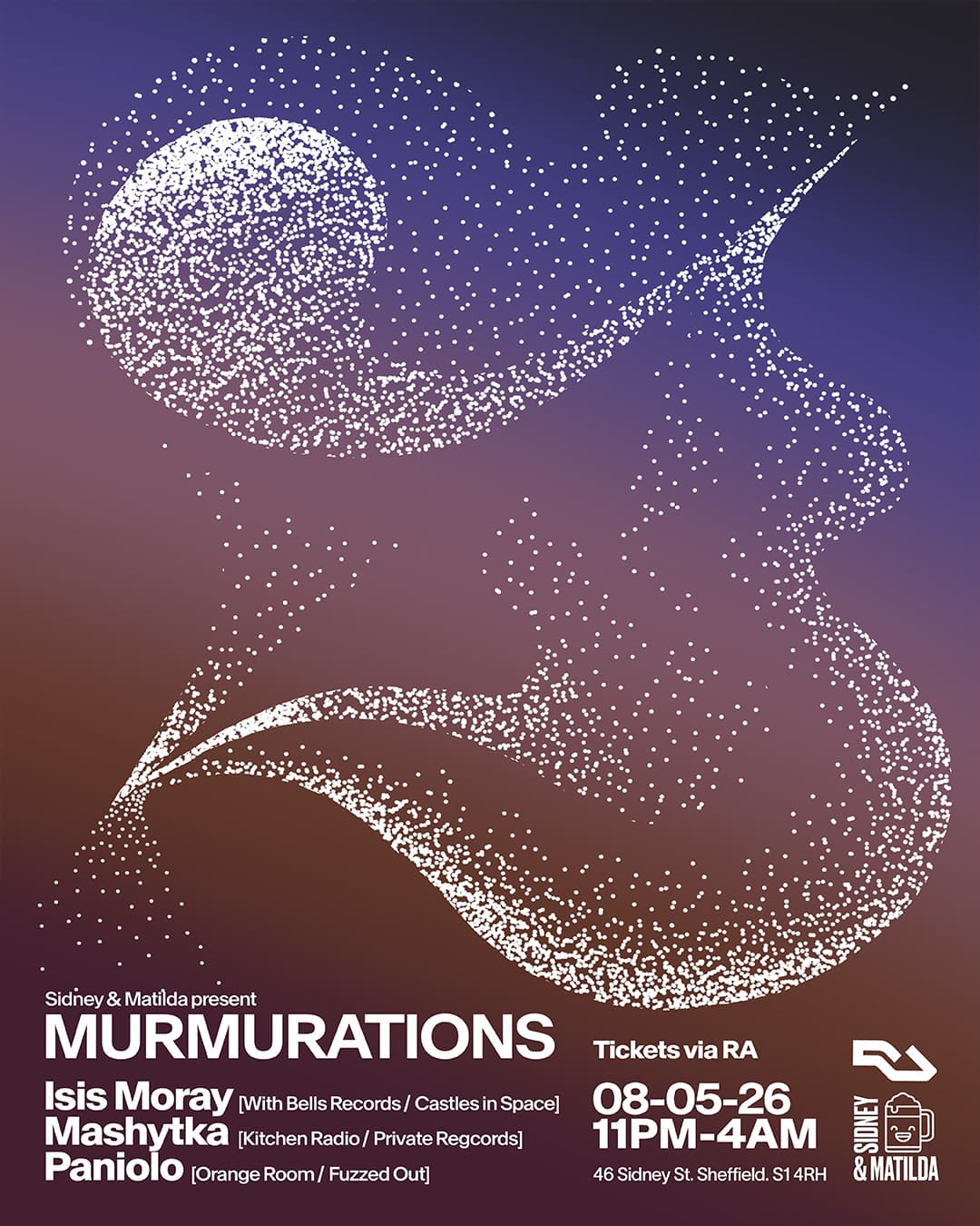 Murmurations: Isis Moray + Mashytka + Paniolo at Sidney & Matilda