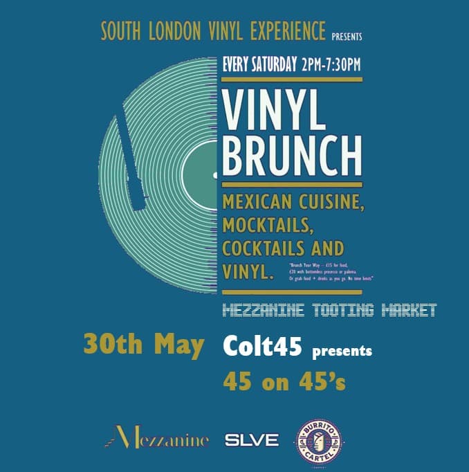SLVE Vinyl Brunch at The Mezzanine at Mezzanine