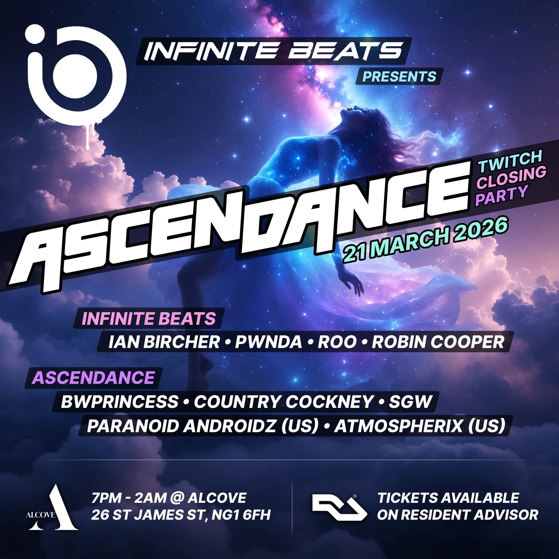 INFINITE BEATS vs ASCENDANCE at Alcove Nottingham