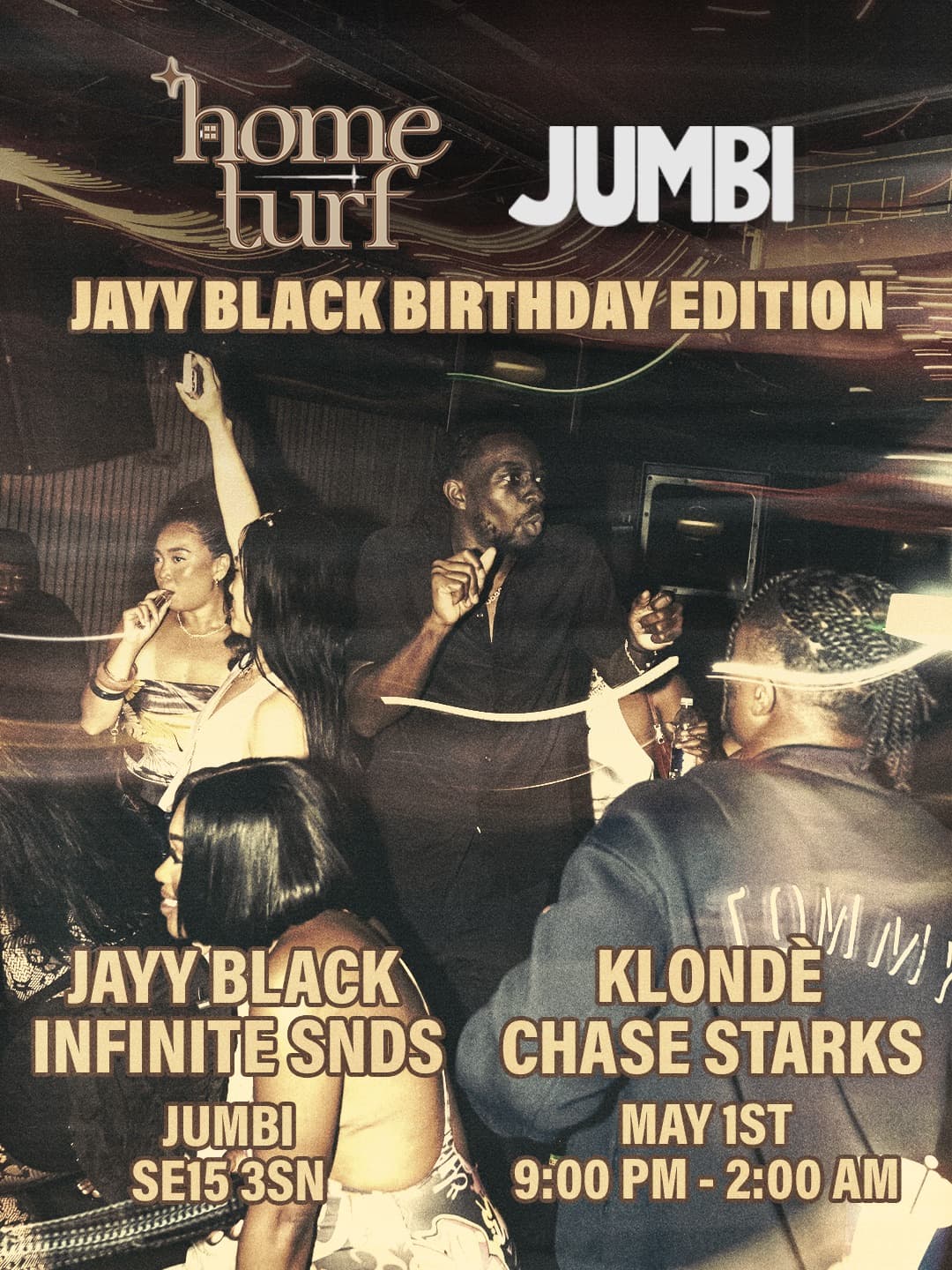 Jumbi: Friday Dance w/ HomeTurf at Jumbi