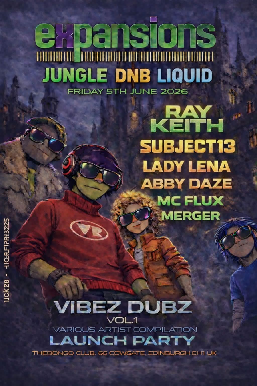 Vibez Expansions presents: Ray Keith at The Bongo Club