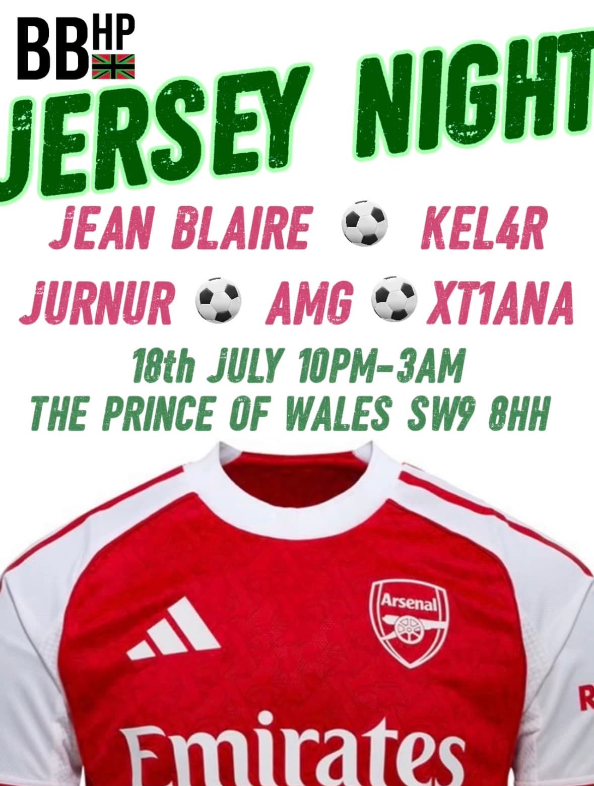 BBHP: JERSEY NIGHT