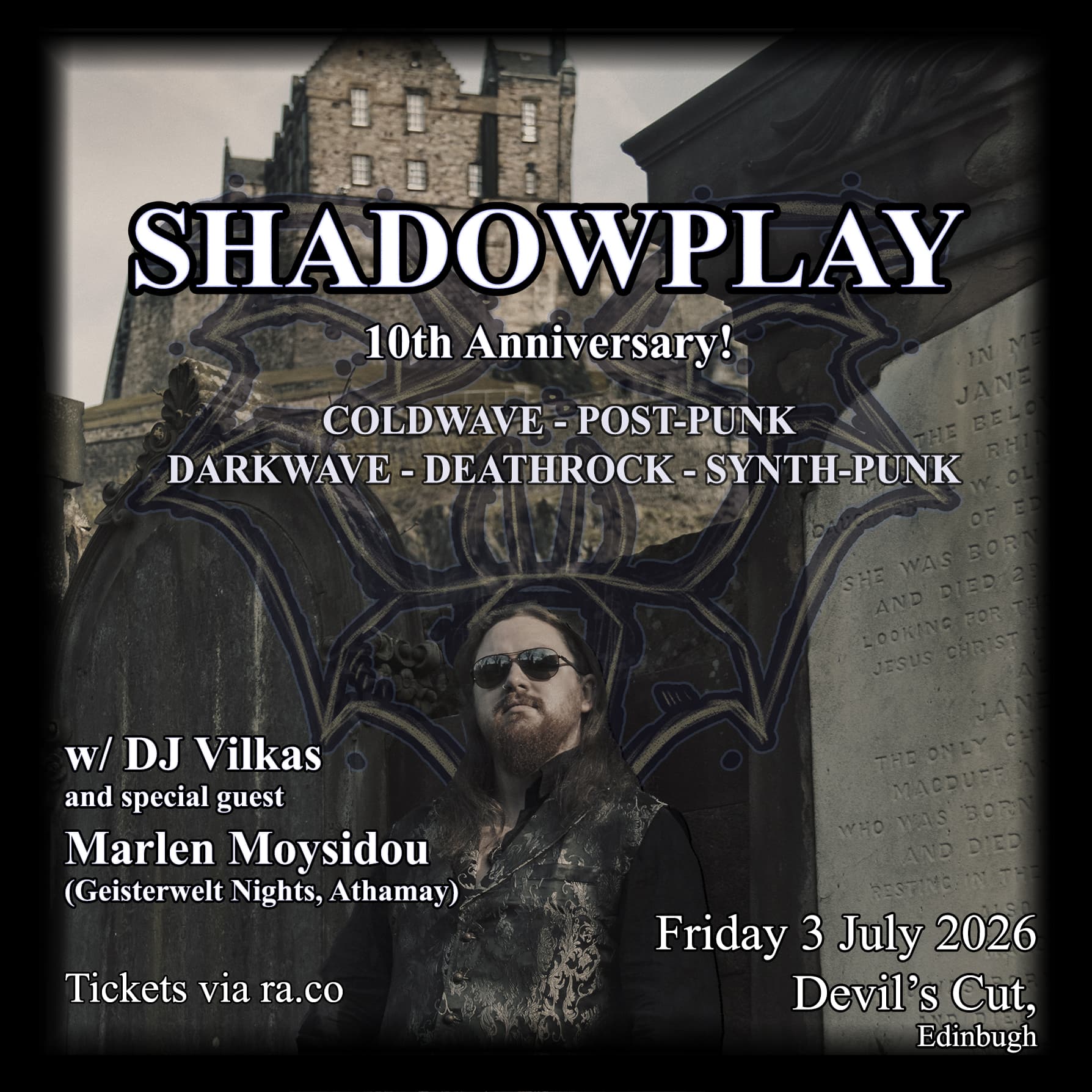 Shadowplay July 2026 - 10th birthday special at Devils Cut