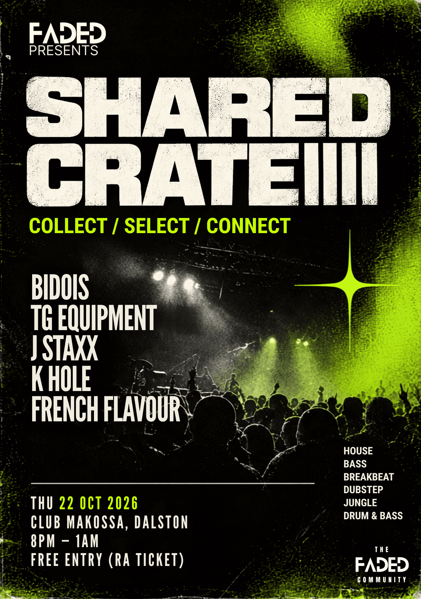 FADED PRESENTS PROJECT: Shared Crate