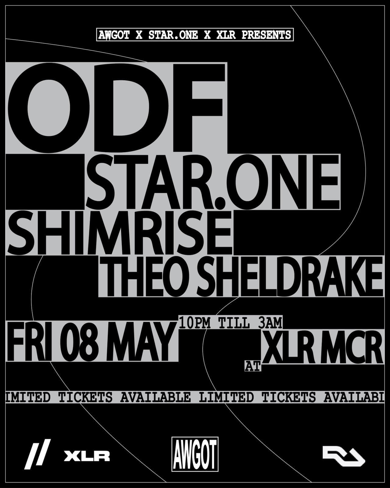 XLR x AWGOT w/Star.One & ODF at XLR