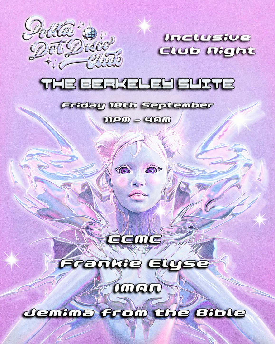 Polka Dot Disco Club ♡ The Berkeley Suite ♡ 11pm - 4am ‪‪♡ at Berkeley Suite