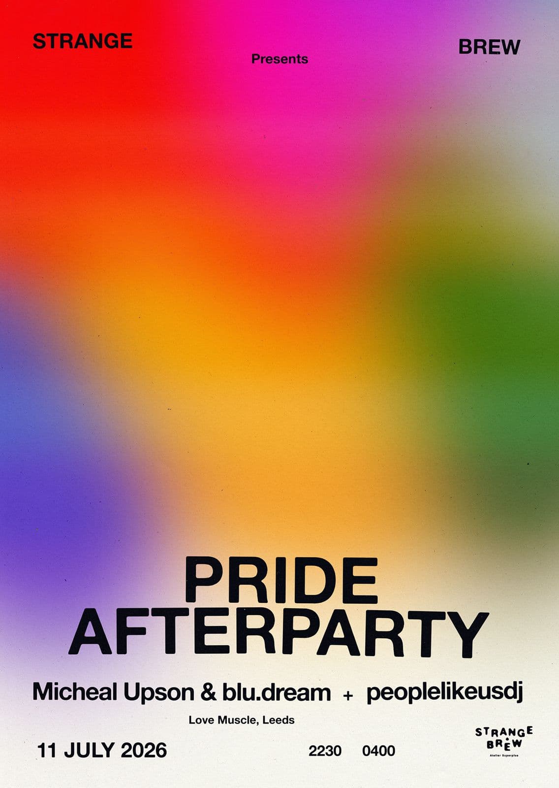 Pride Afterparty with PeopleLikeusDJ + Love Muscle