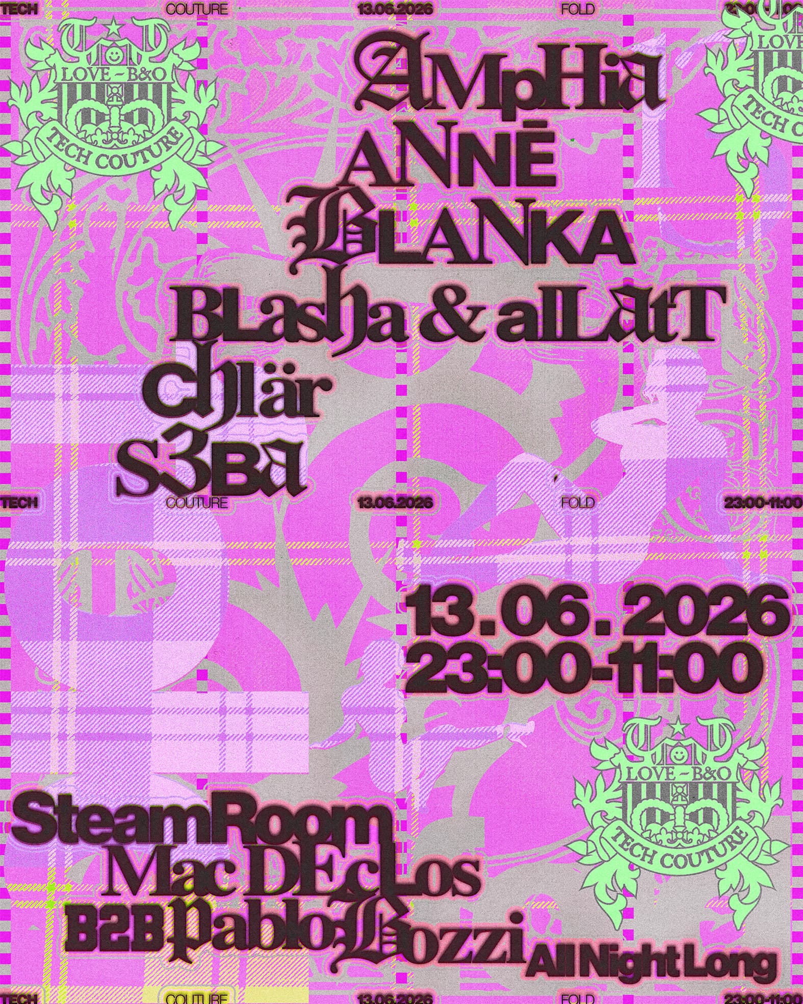 Tech Couture // Chlär, ANNĒ, Mac Declos, Pablo Bozzi, Blasha & Allatt, BLANKA, Amphia, S3BA at FOLD