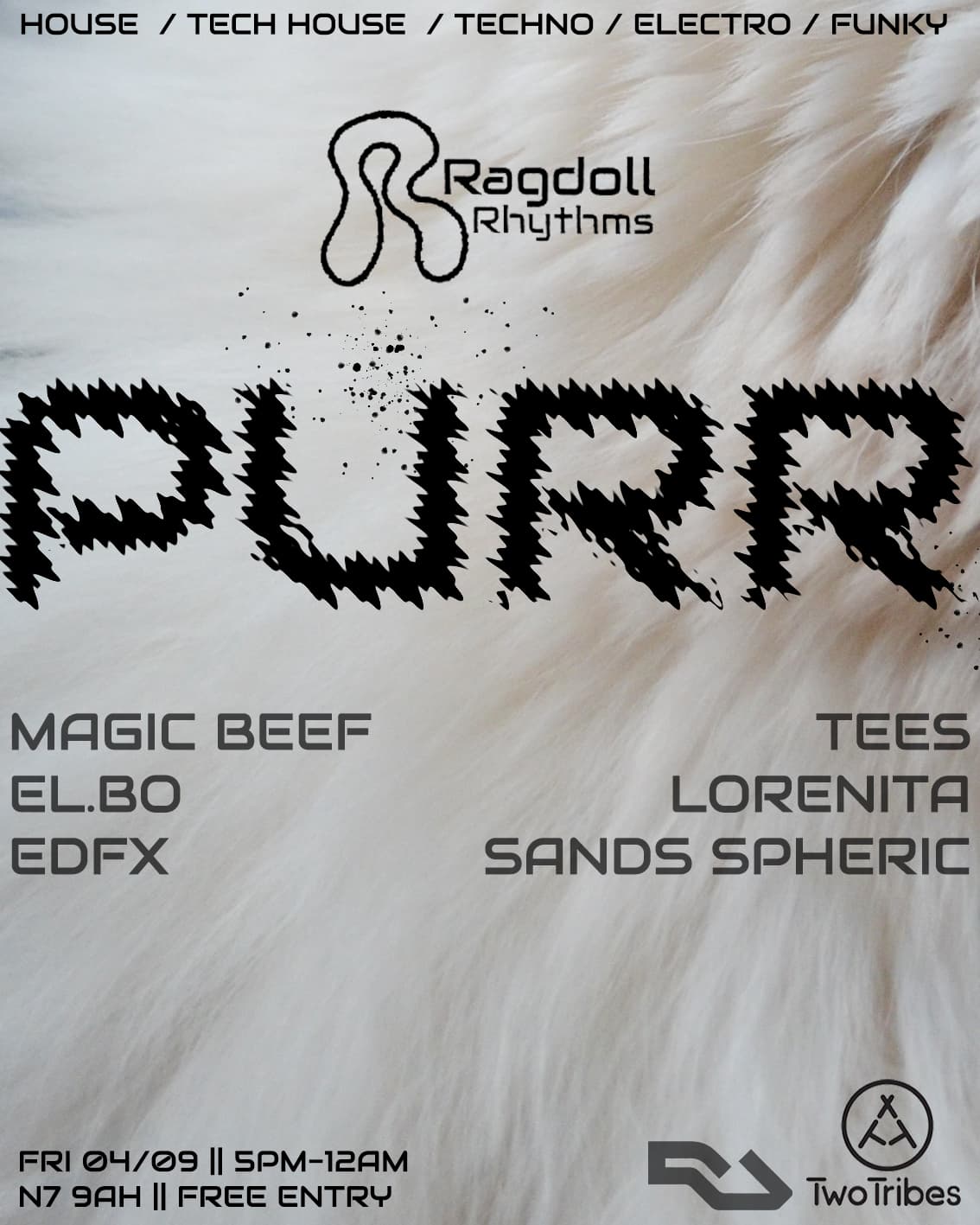 PURR: House, Bass, Techno, Electro, Funky (by Ragdoll Rhythms)