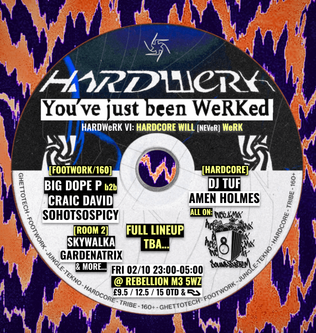 HARDWeRK VI: HARDCORE WILL [ ..NEVeR] WeRK at TBA