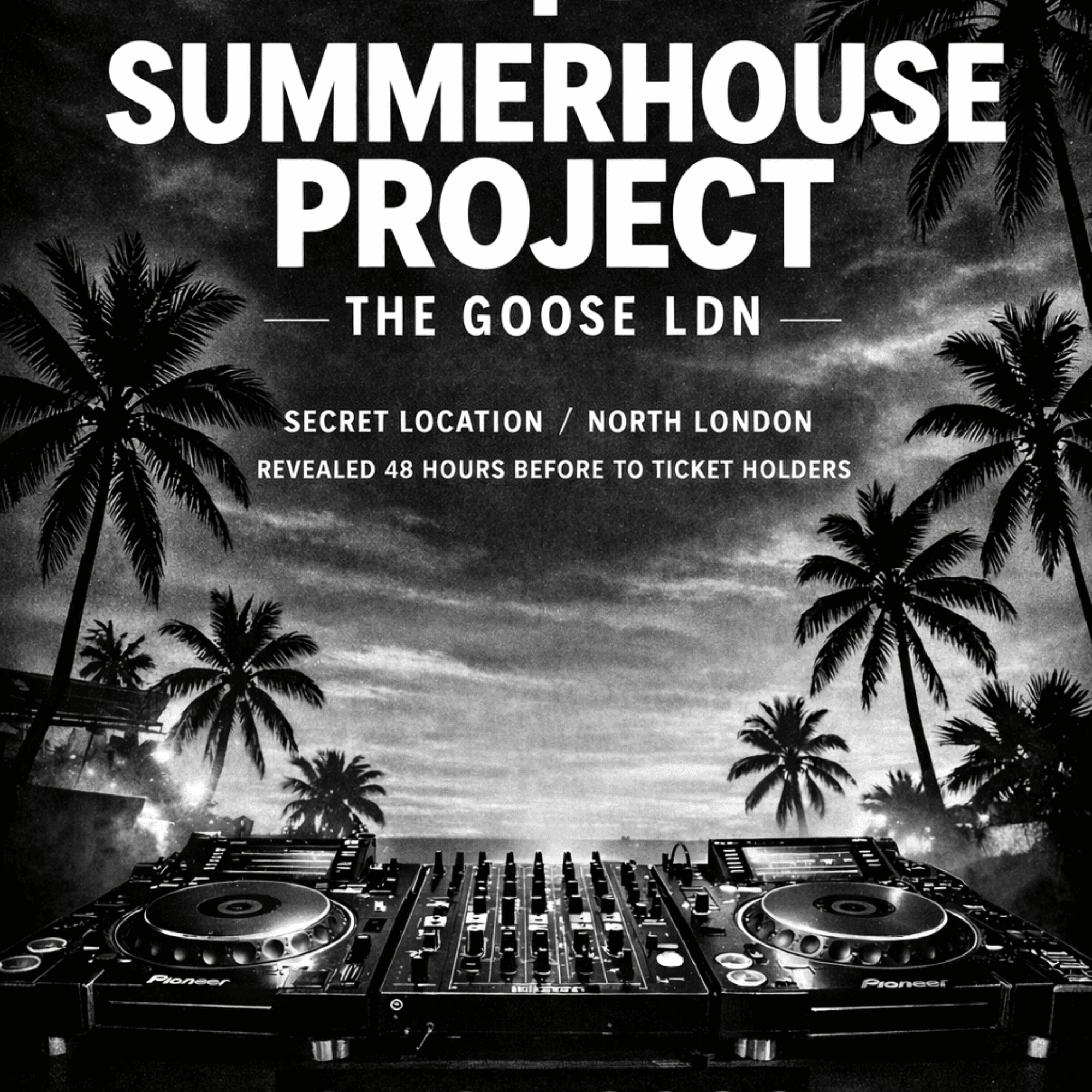 The Summerhouse Project 2.0 at Secret North London Location