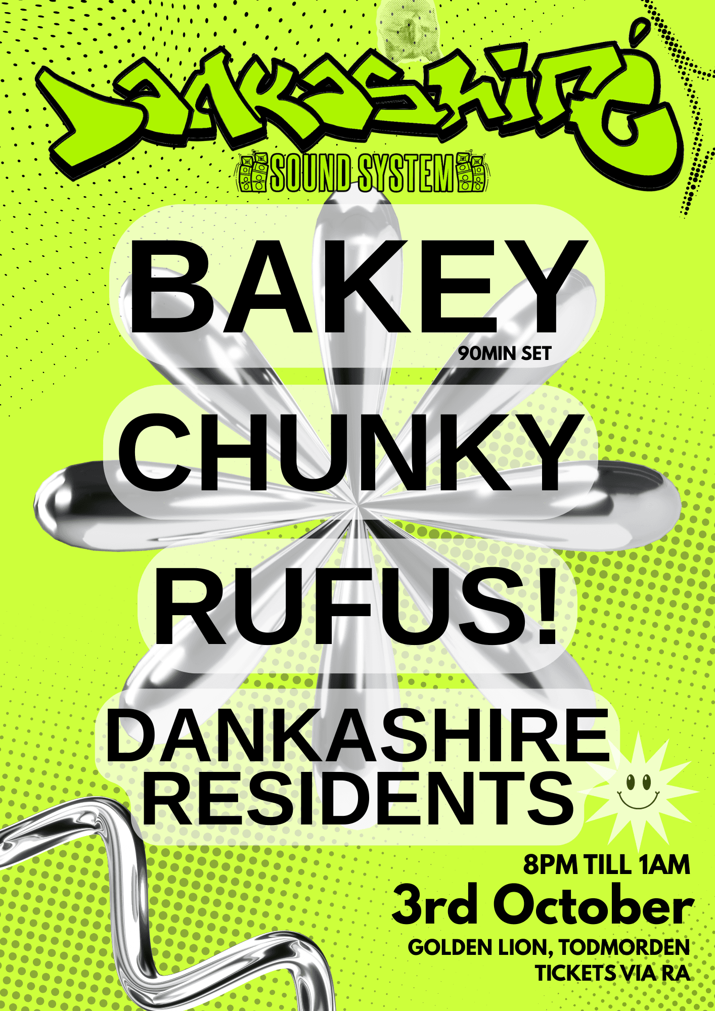 Bakey, Chunky, Rufus! @ Golden Lion // Dankashire Soundsystem at The Golden Lion