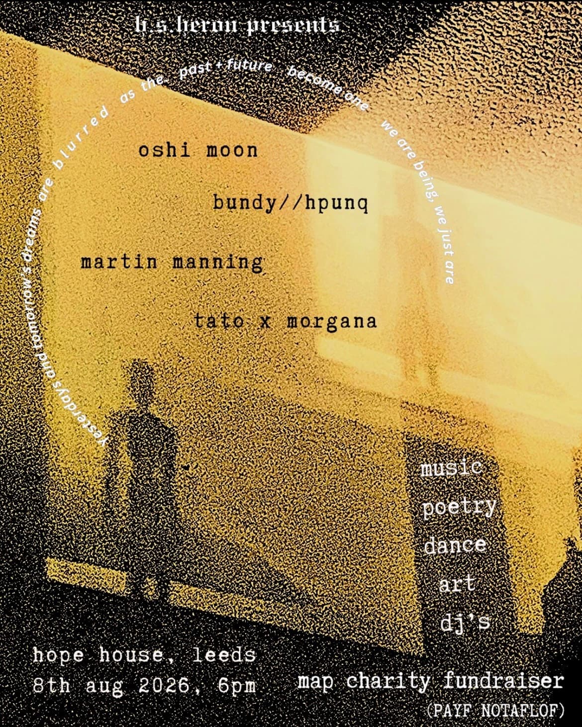 H.S.HERON PRESENTS // MULTI ART MAP CHARITY FUNDRAISER @HOPEHOUSE 