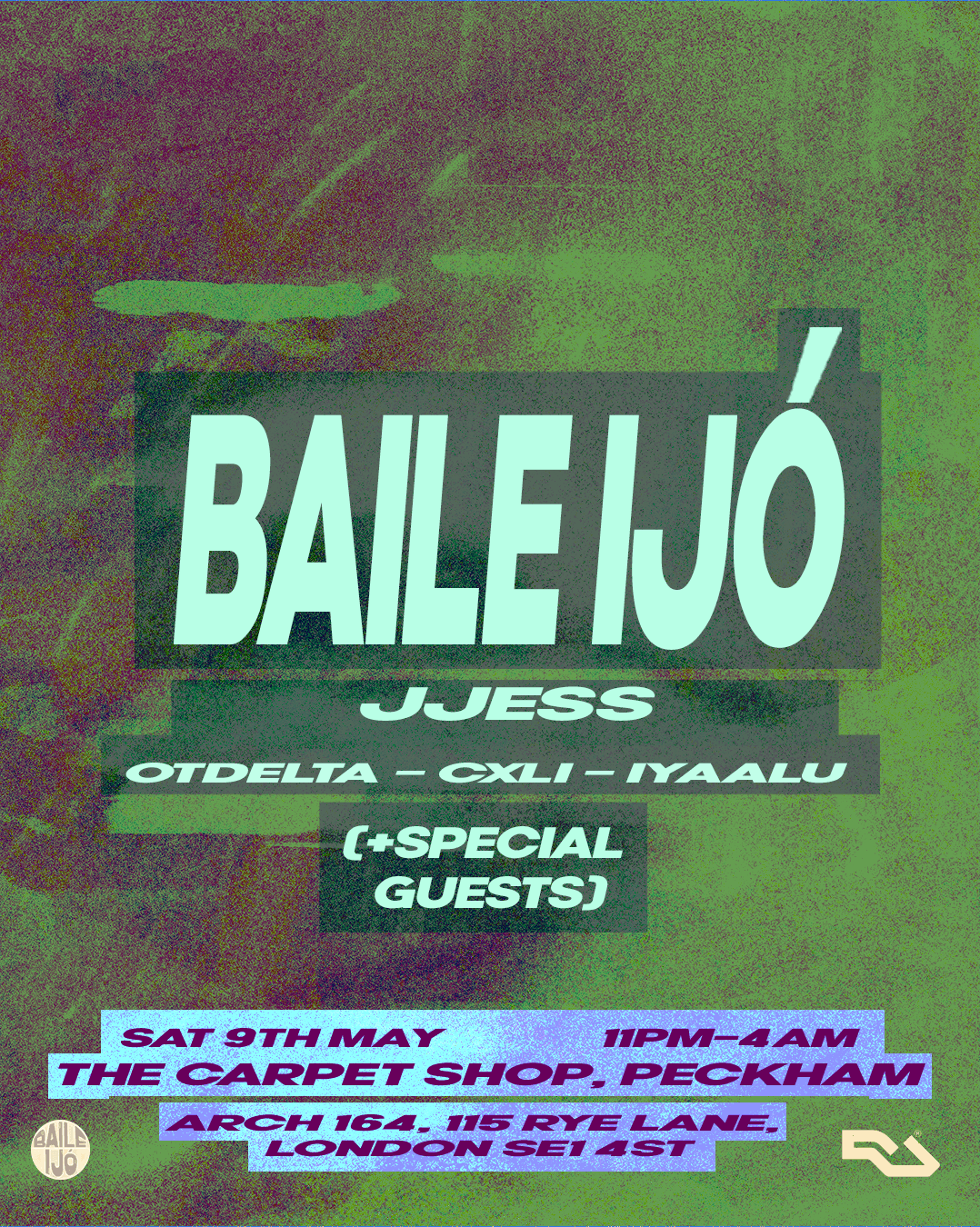 Baile Ijó presents Jjess at The Carpet Shop