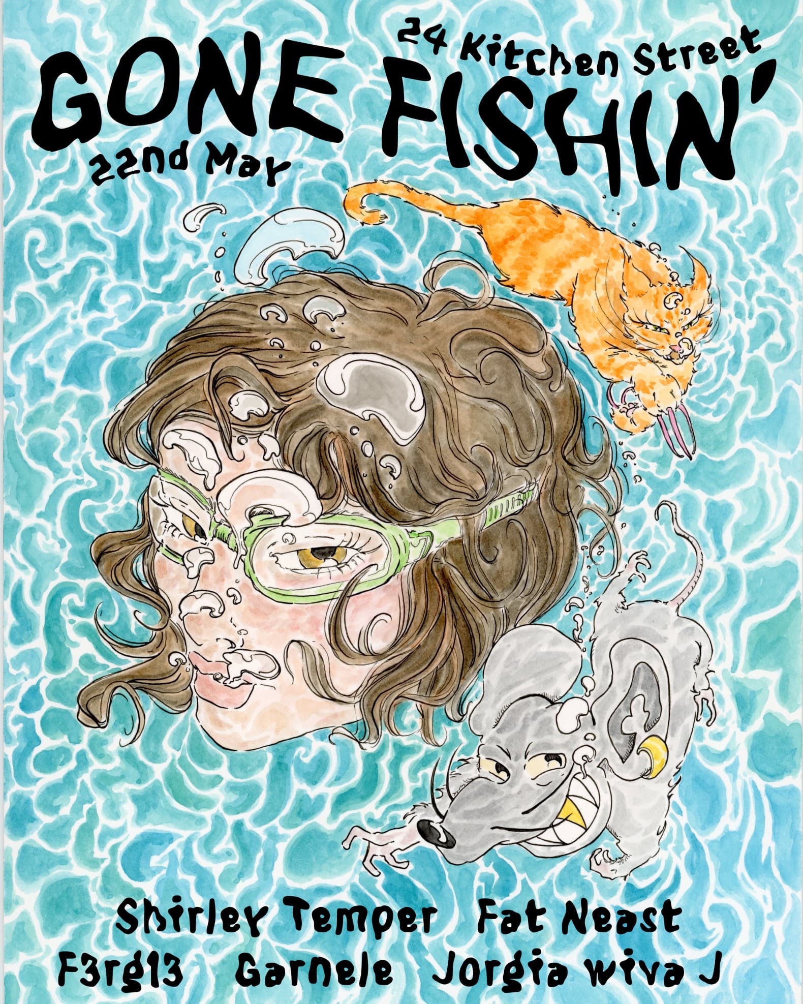GONE FISHIN' PRESENTS 'FOR THE GIRLS' at 24 Kitchen Street
