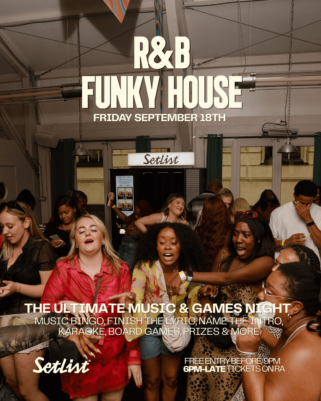 R&B and FUNKY HOUSE NIGHT