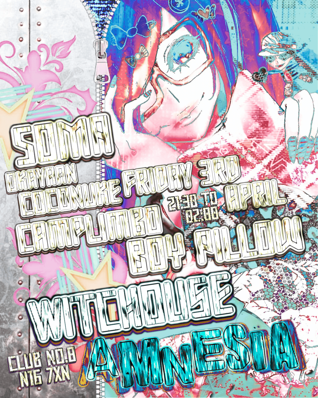 WITCHOUSE: : AMNESIA at Club 588