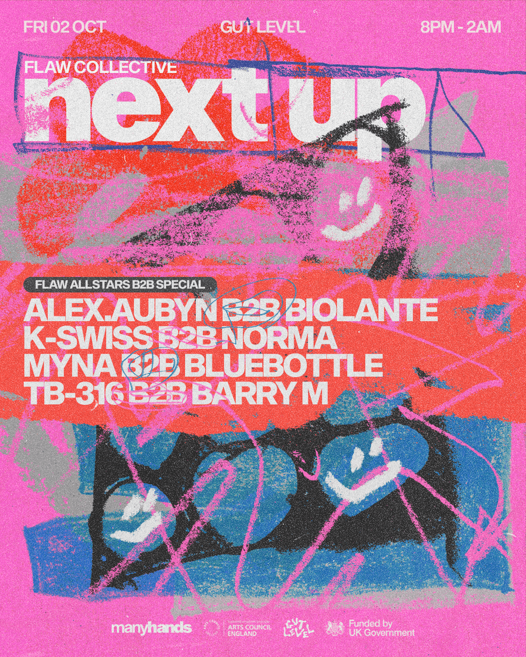 FLAW Collective: Next Up (Free Entry - FLINTA DJs All Night)