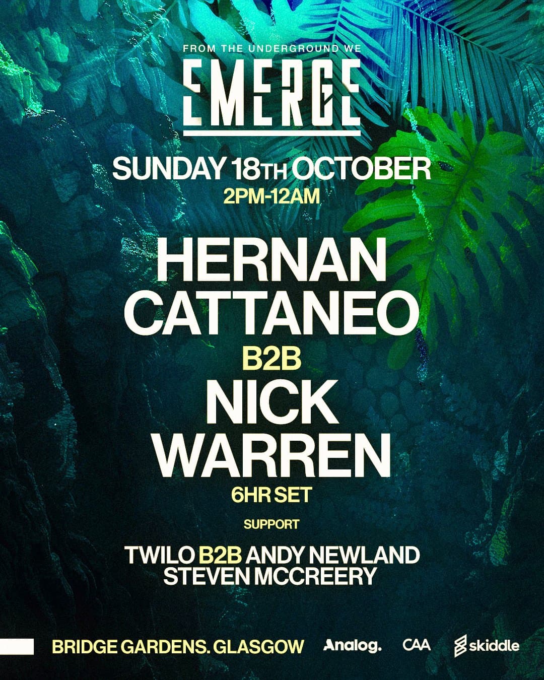 Emerge pres. Hernan Cattaneo B2B Nick Warren