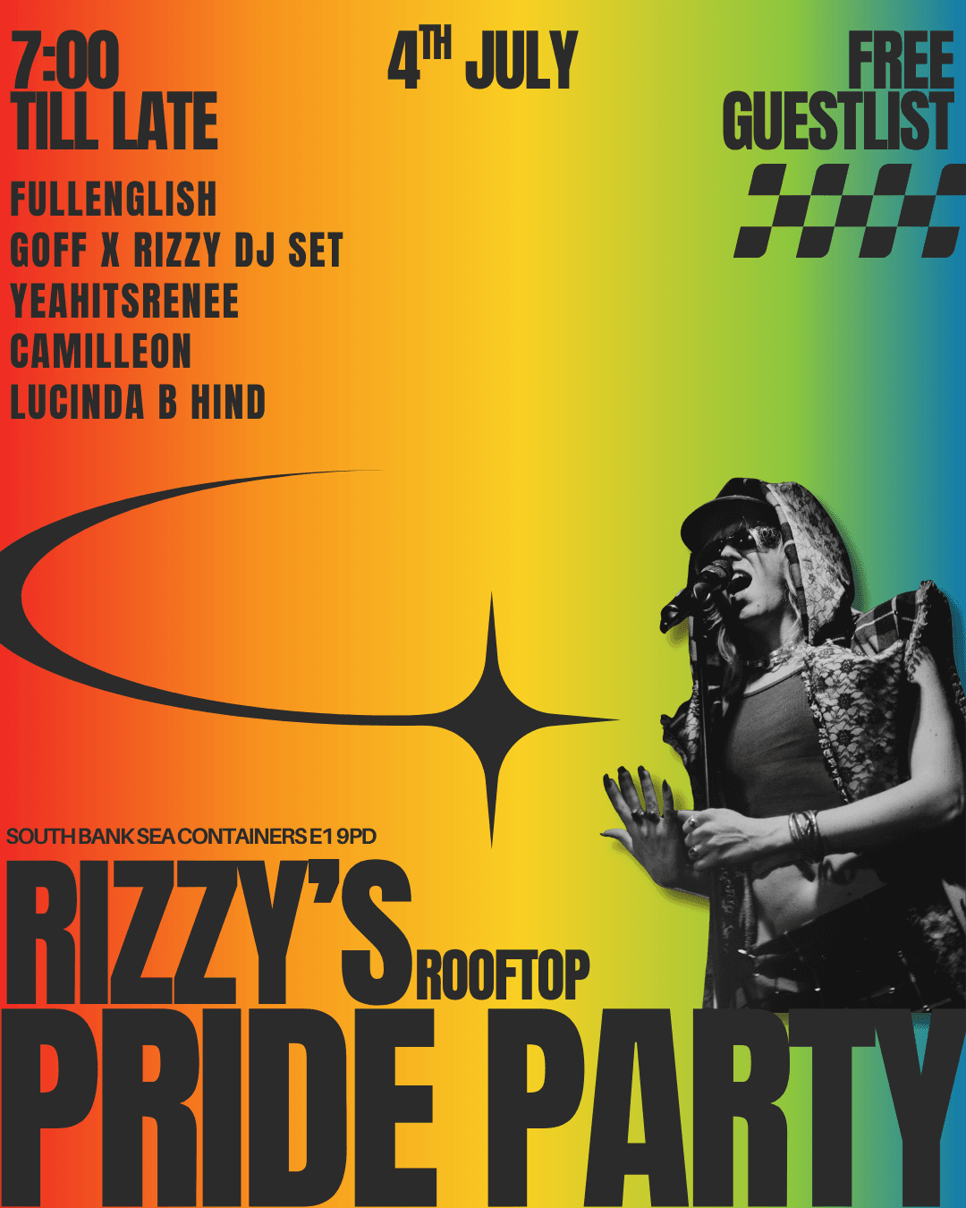 Rizzy's Pride Party at 12th Knot Rooftop Bar