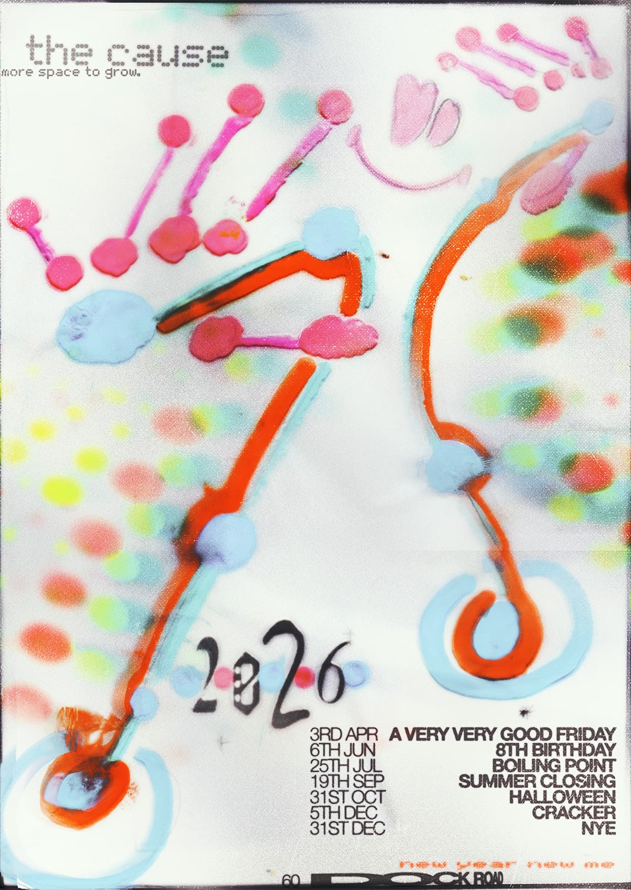 The Cause x 2026: New Year's Eve Festival at The Cause London