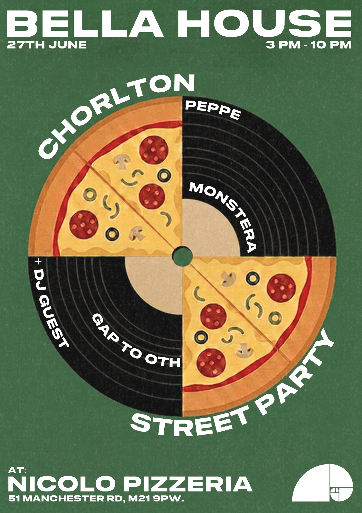 DISCO PIZZA - STREET PARTY