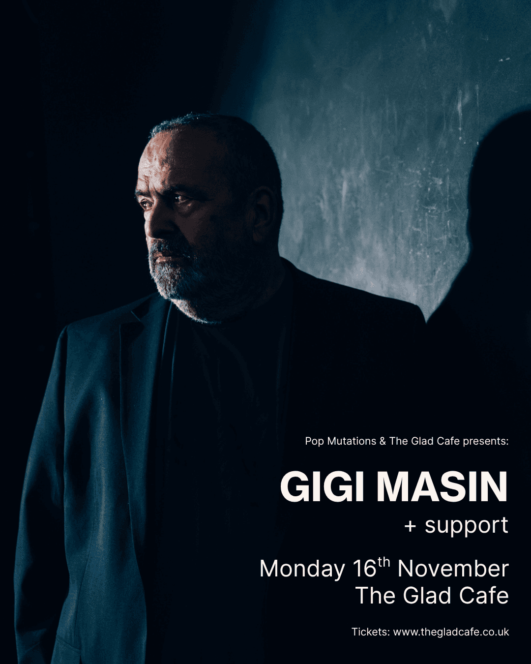Gigi Masin at The Glad Cafe