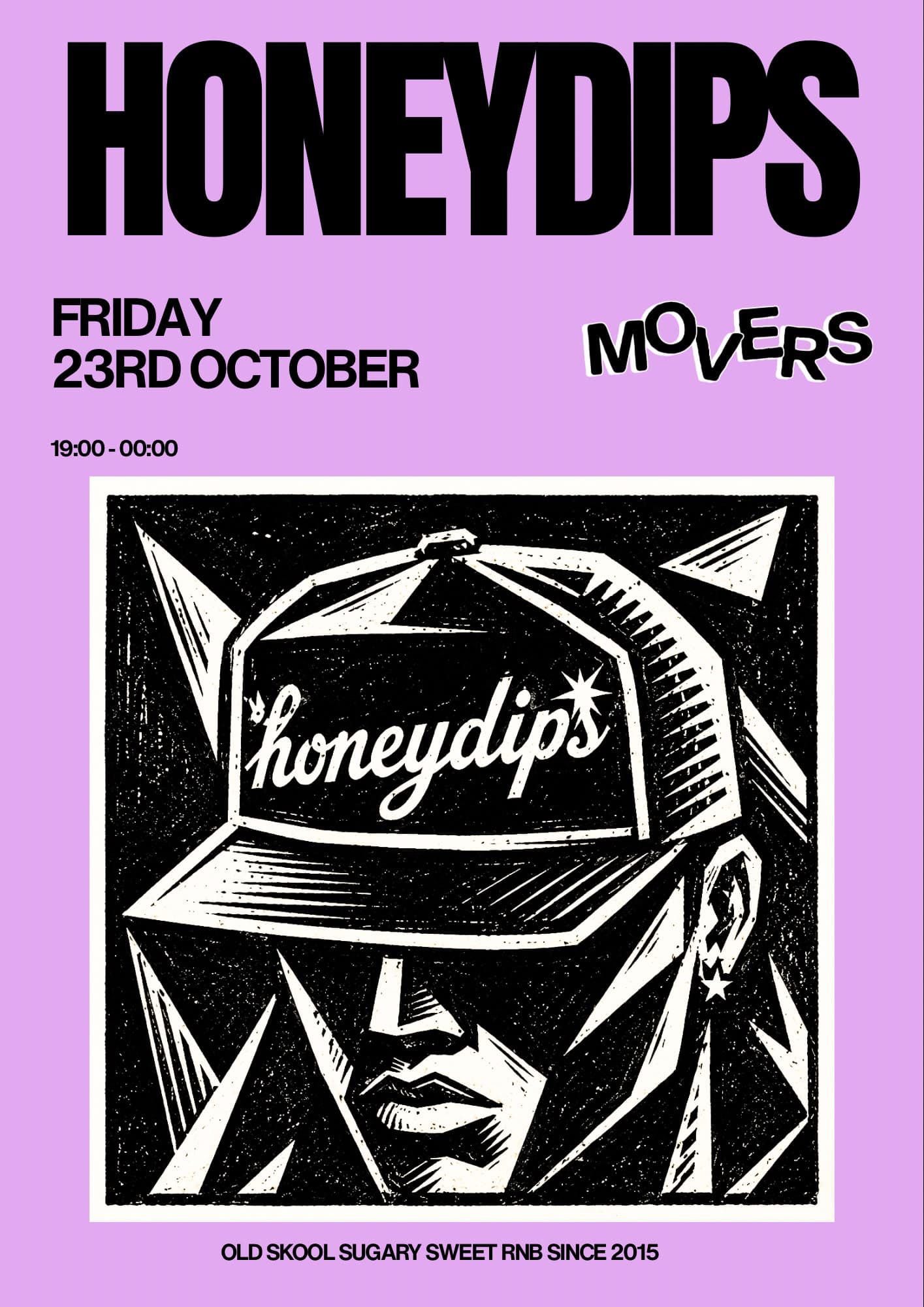 Honey Dips: RnB, Slow Jamz & Old-Skool Hip-Hop at Movers