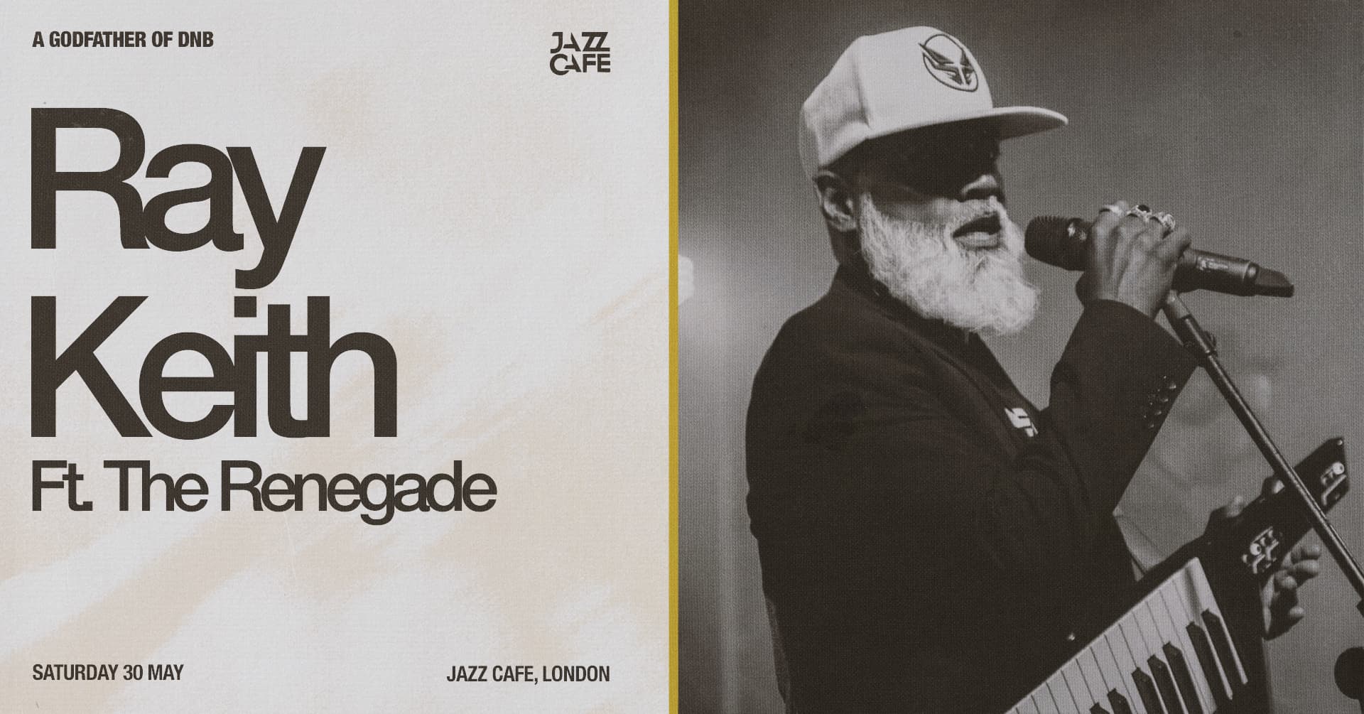 Ray Keith (Live Band) at The Jacc Cafe