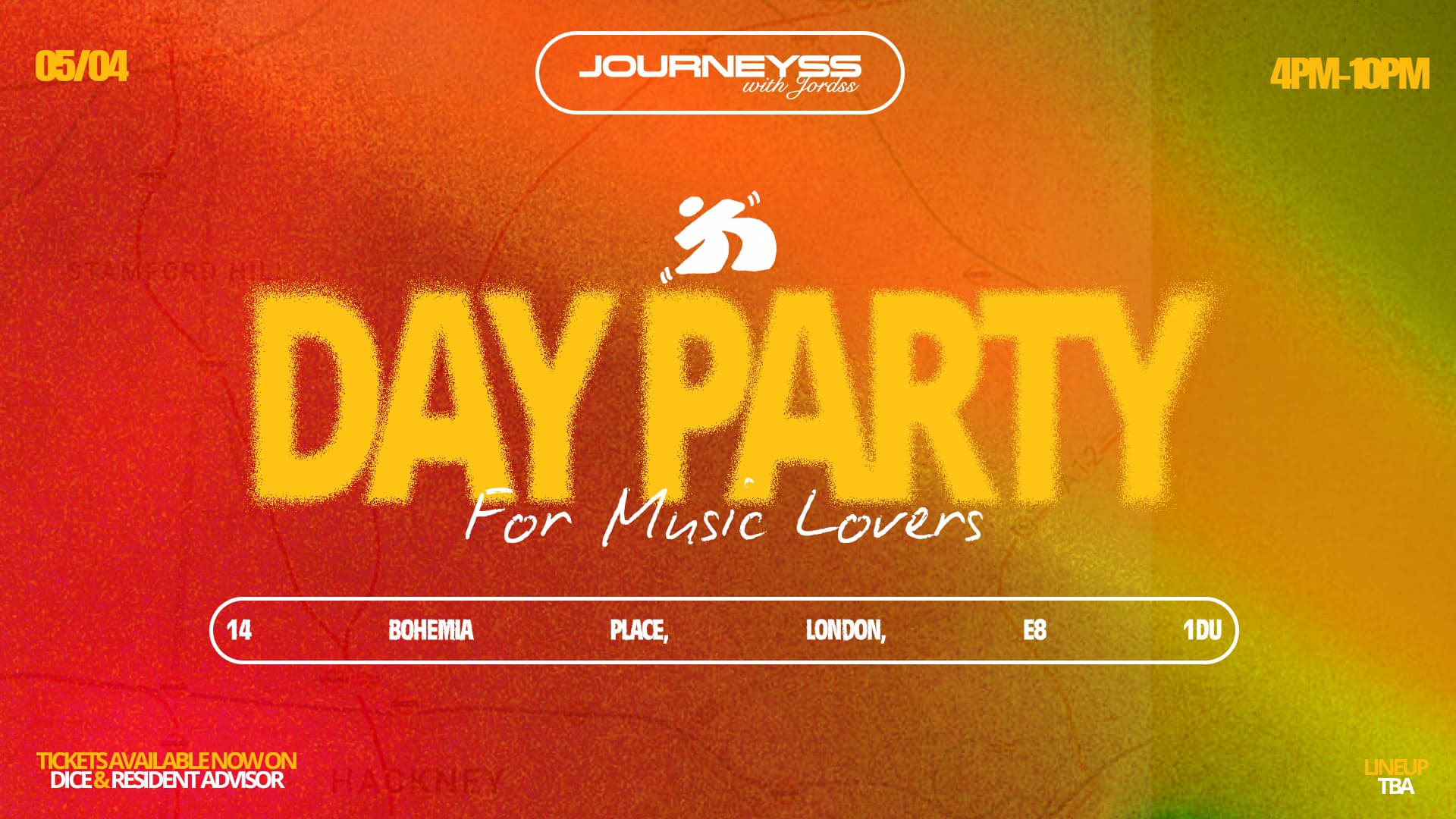 Journeyss with Jordss - Day Party  at Night Tales