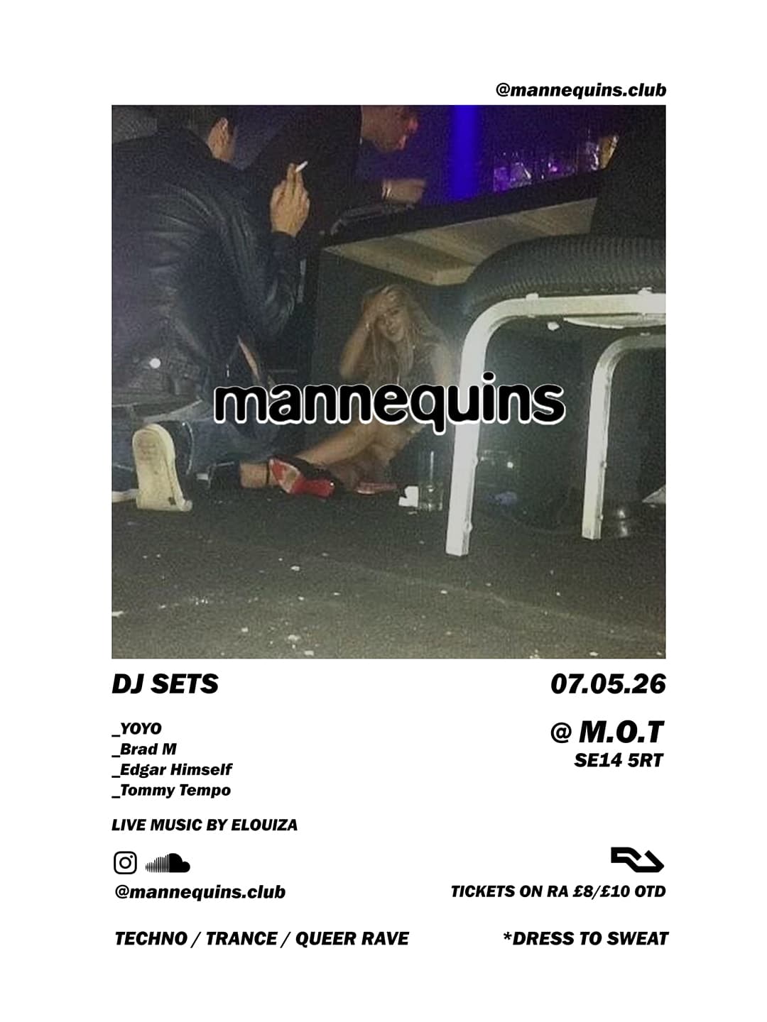mannequins at Venue MOT
