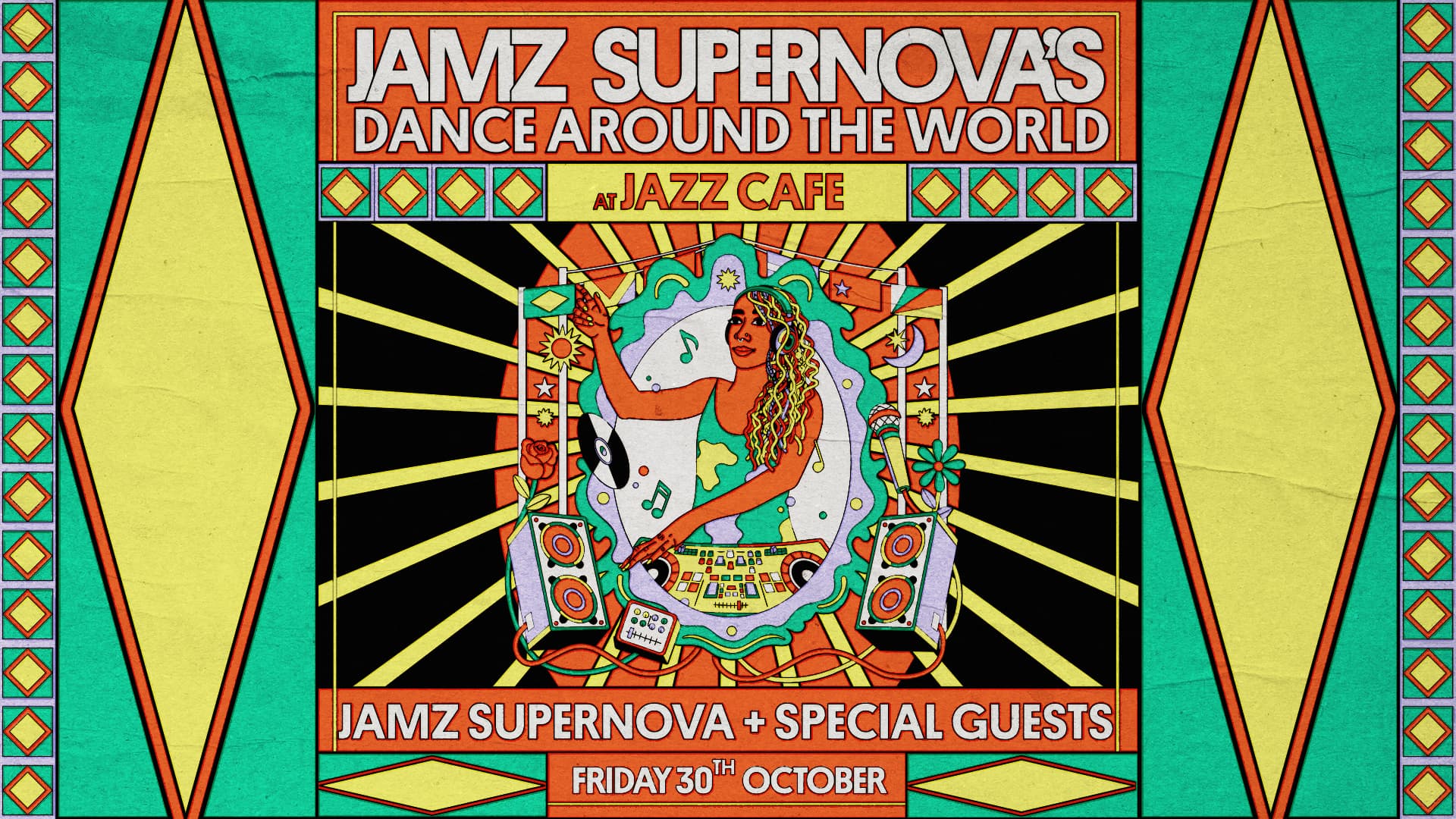 Jamz Supernova's Dance Around The World at Jazz Cafe at Jazz Cafe