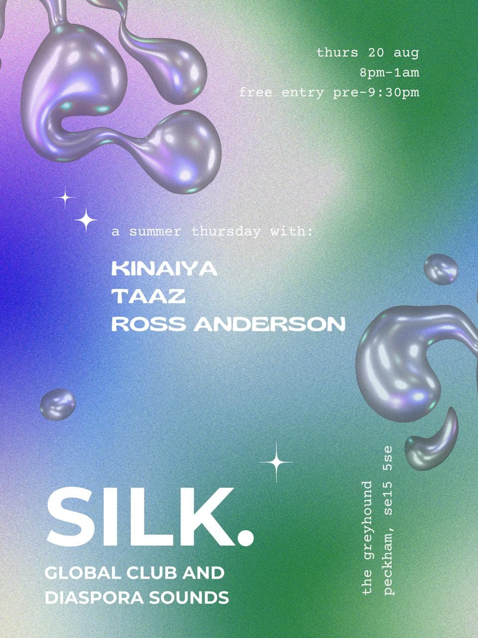 SILK at The Greyhound