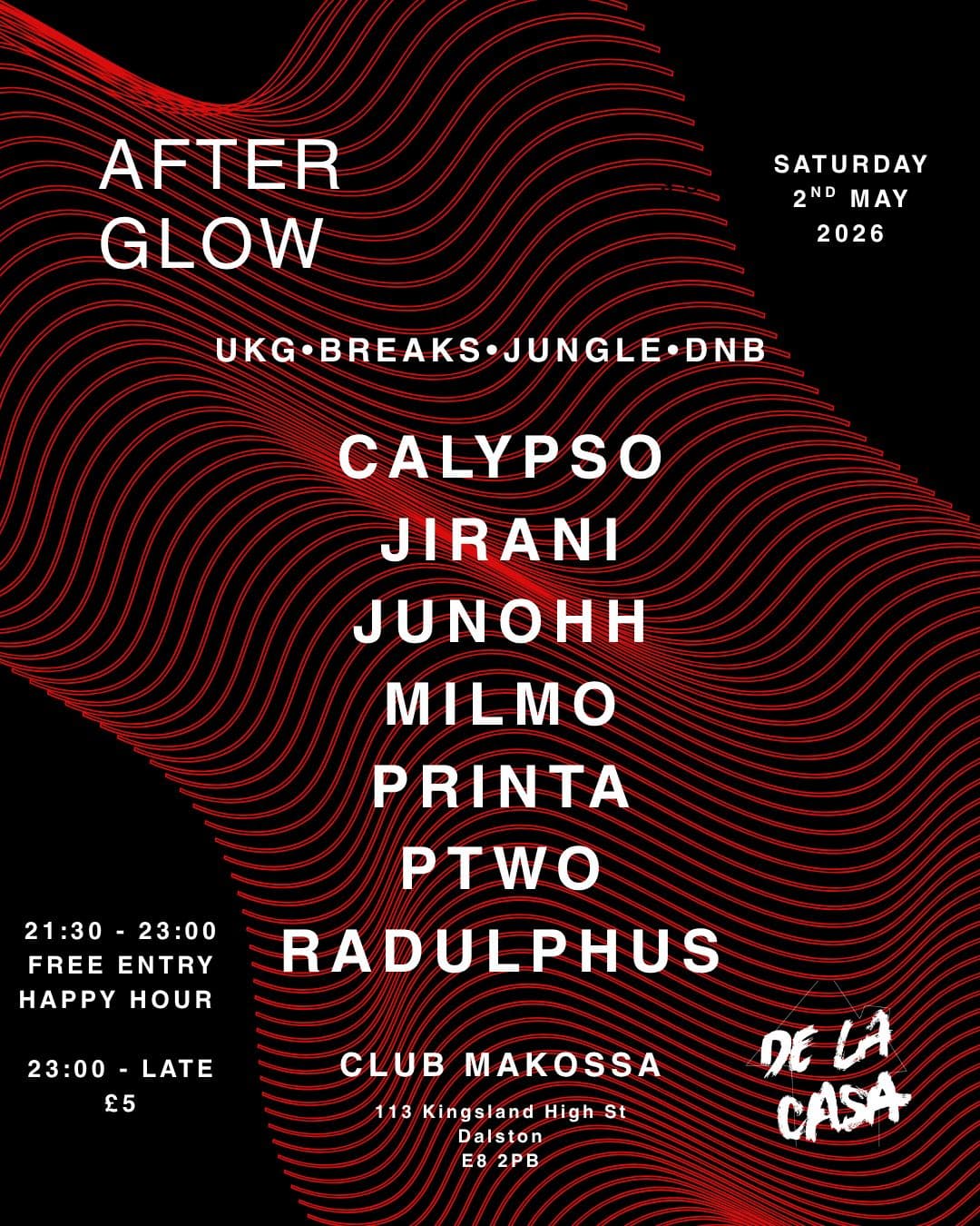 Afterglow at Makossa