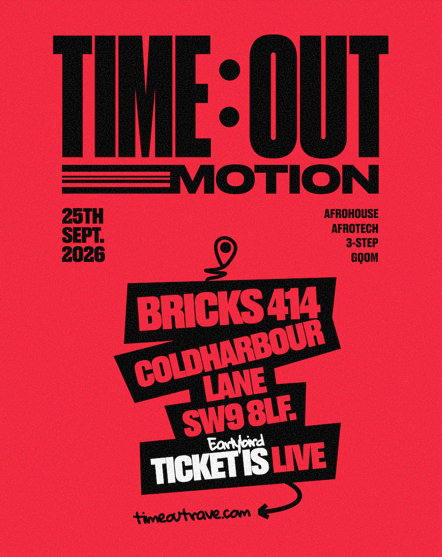 Timeout Motion : Afro House, Afro Tech, 3 Step & Gqom at Bricks