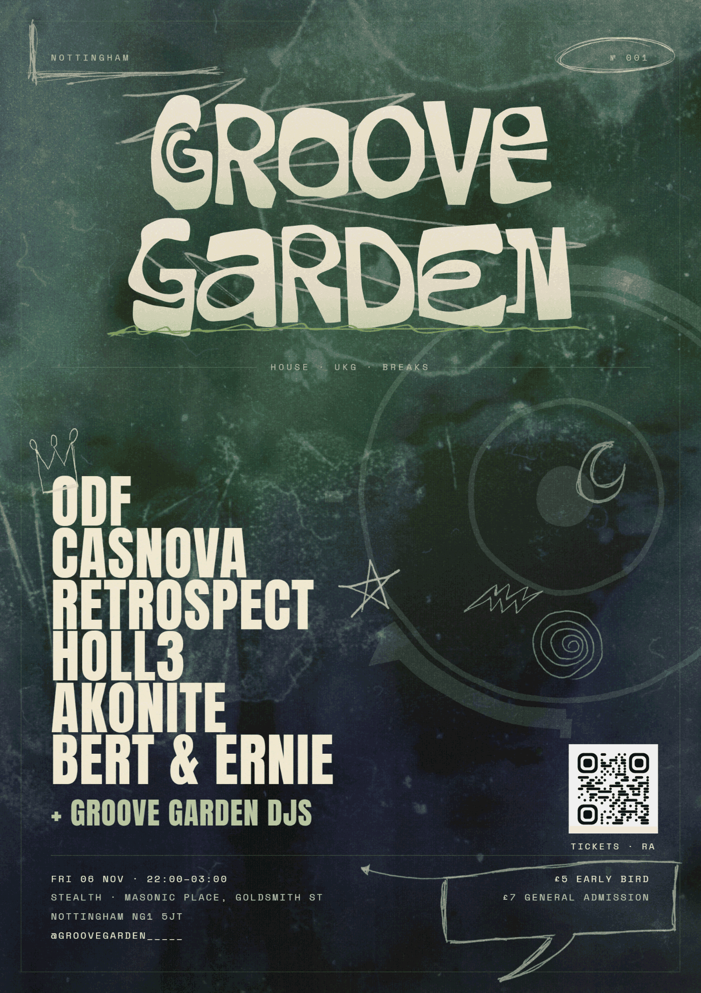 Groove Garden x Stealth: ODF, Casanova and friends