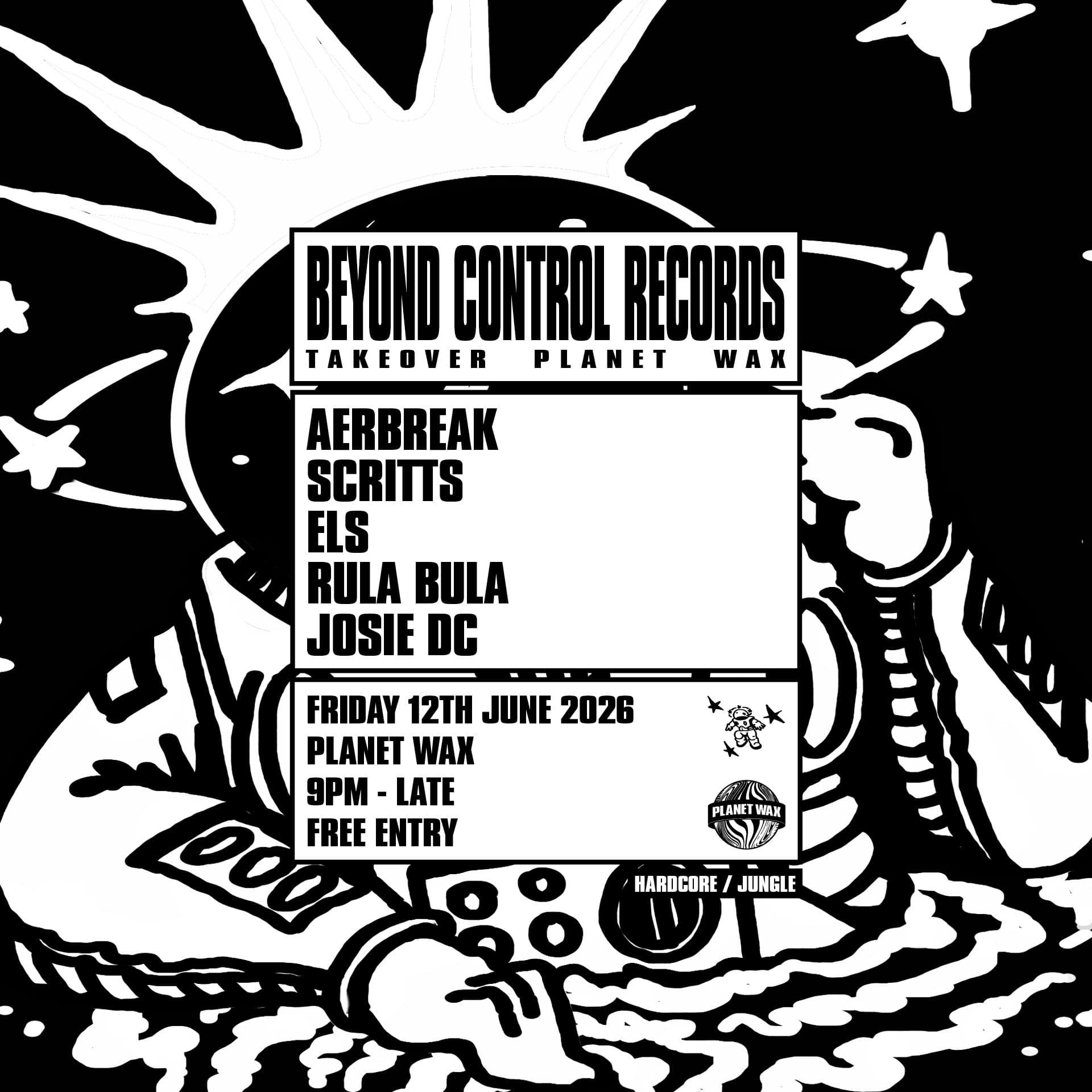 Beyond Control Records at Planet Wax