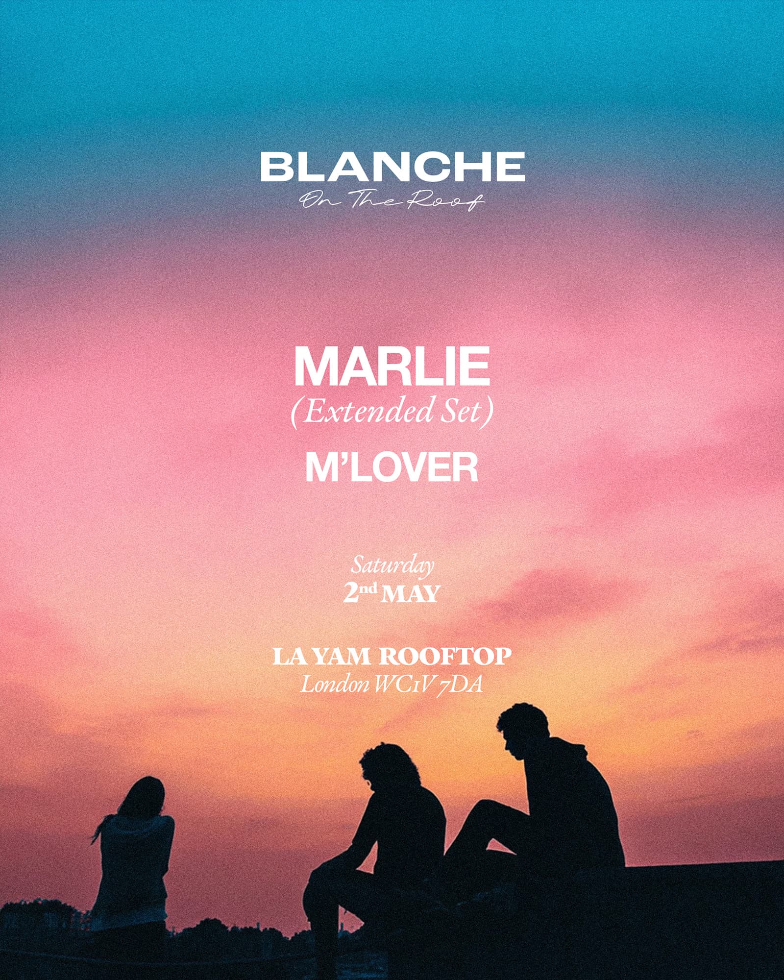 Blanche on the Roof with Marlie at LA-YAM Rooftop